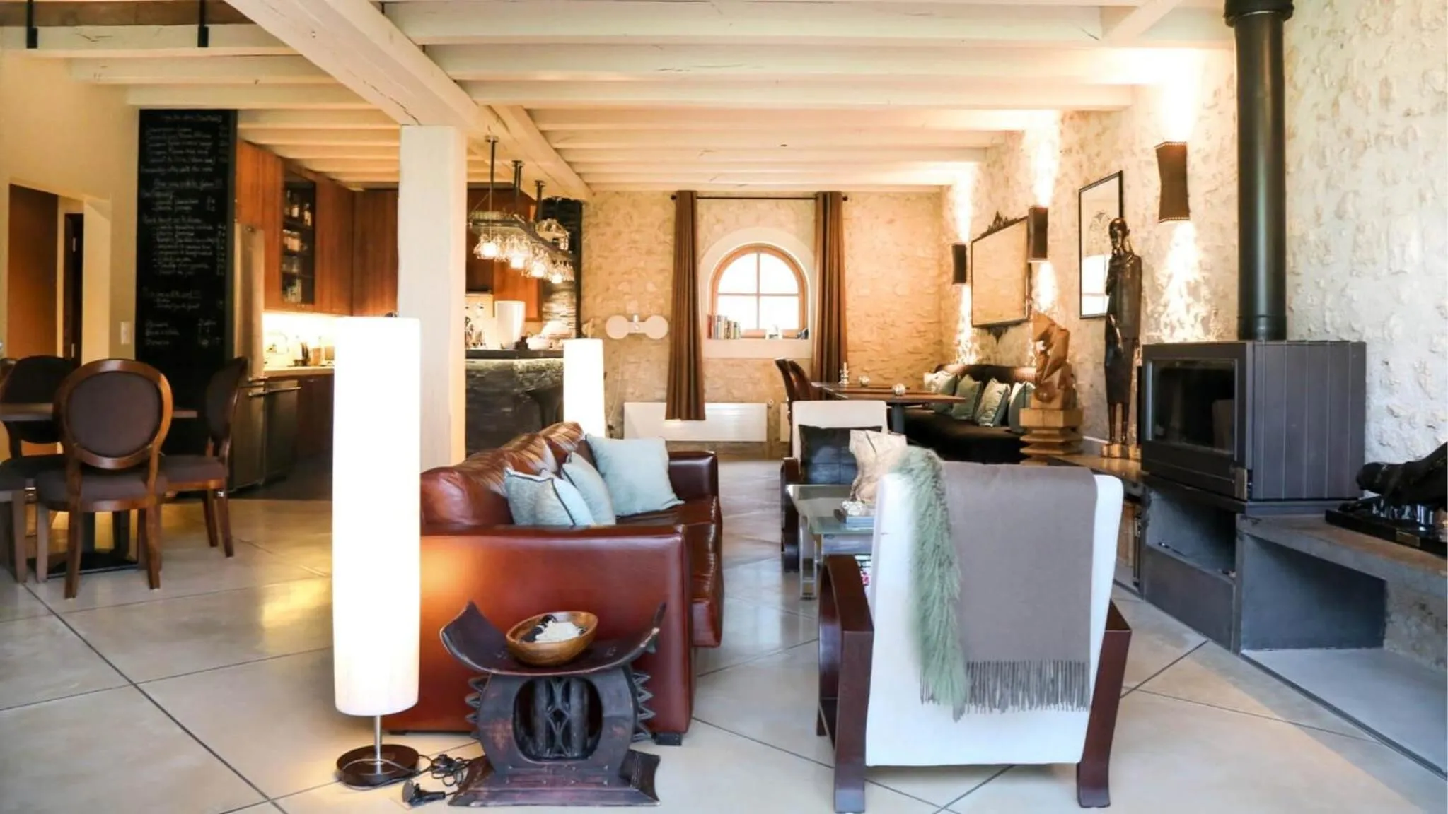 Living room in Les Loges de Saint Eloi