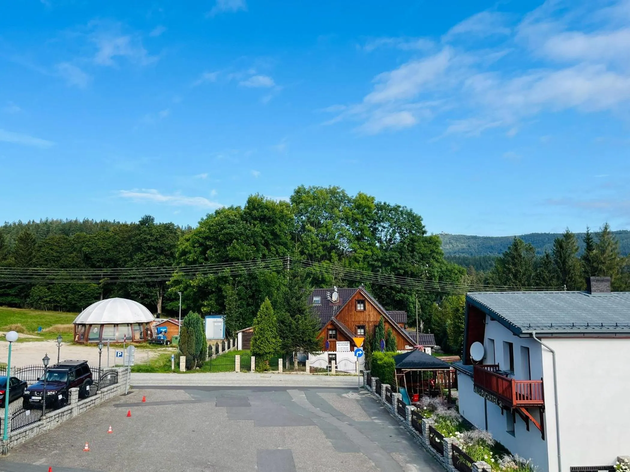 Mountain view in Willa Hektor