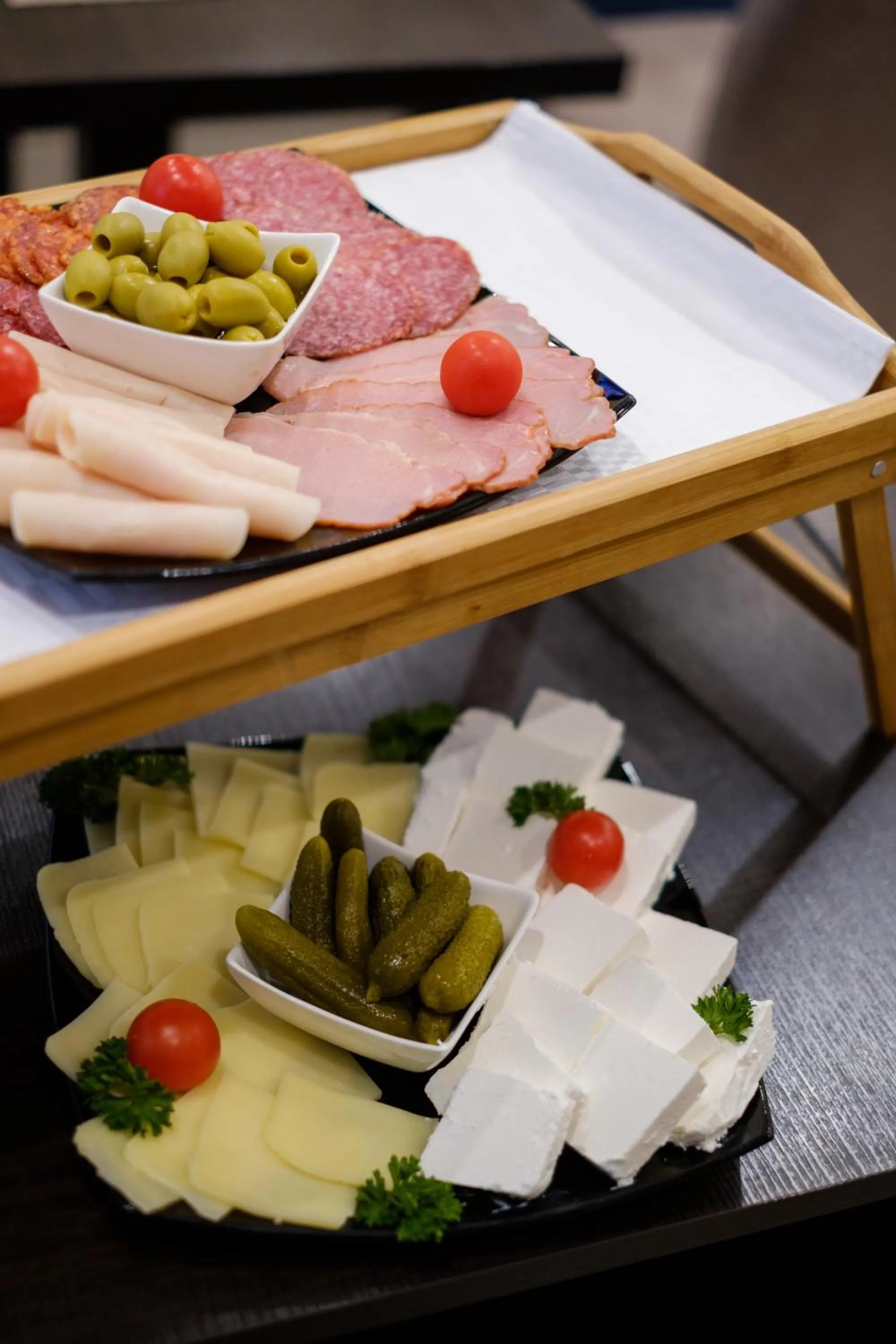 Continental breakfast in Airport Hotel Garni