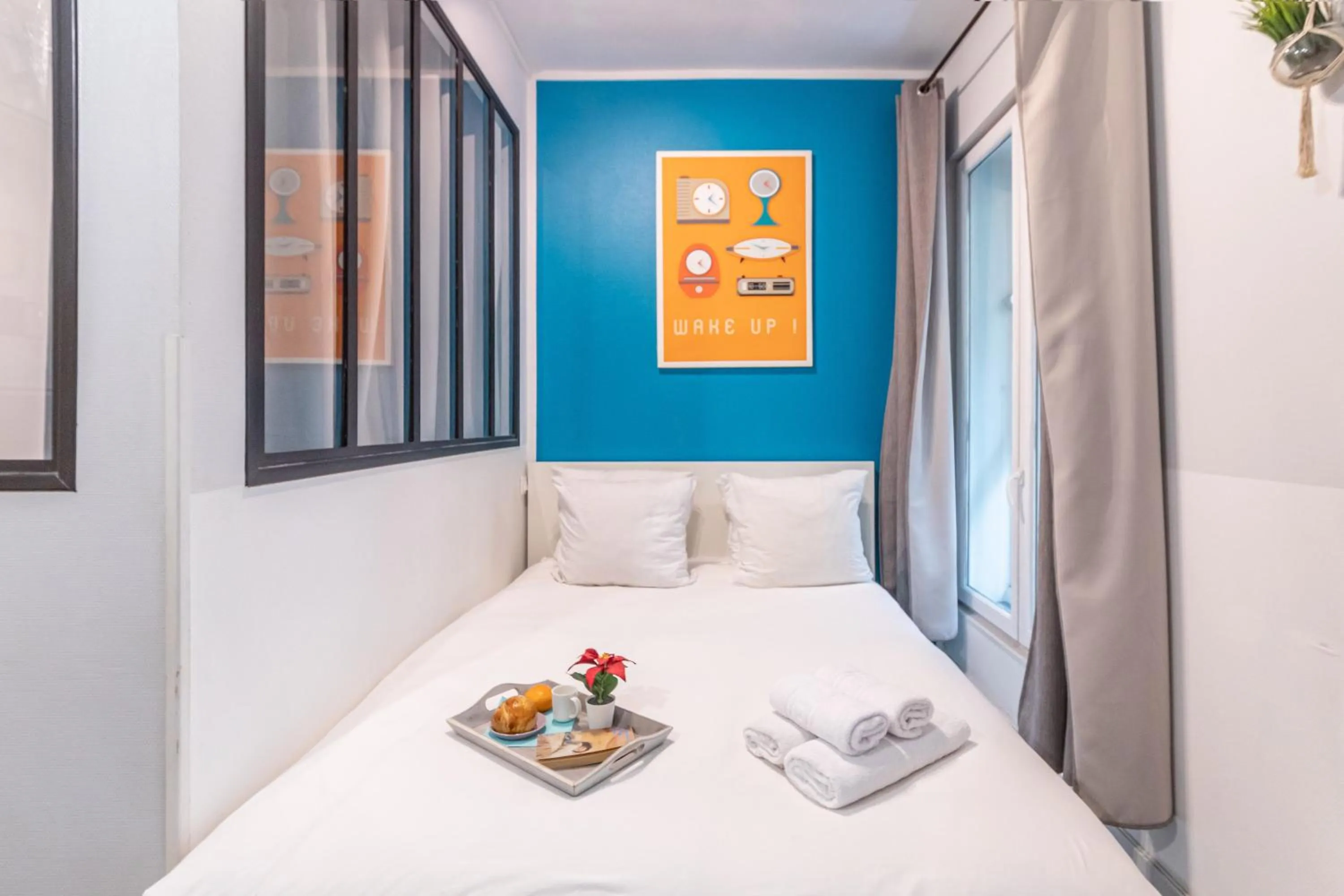 Bed in WS Hôtel de Ville - Le Marais