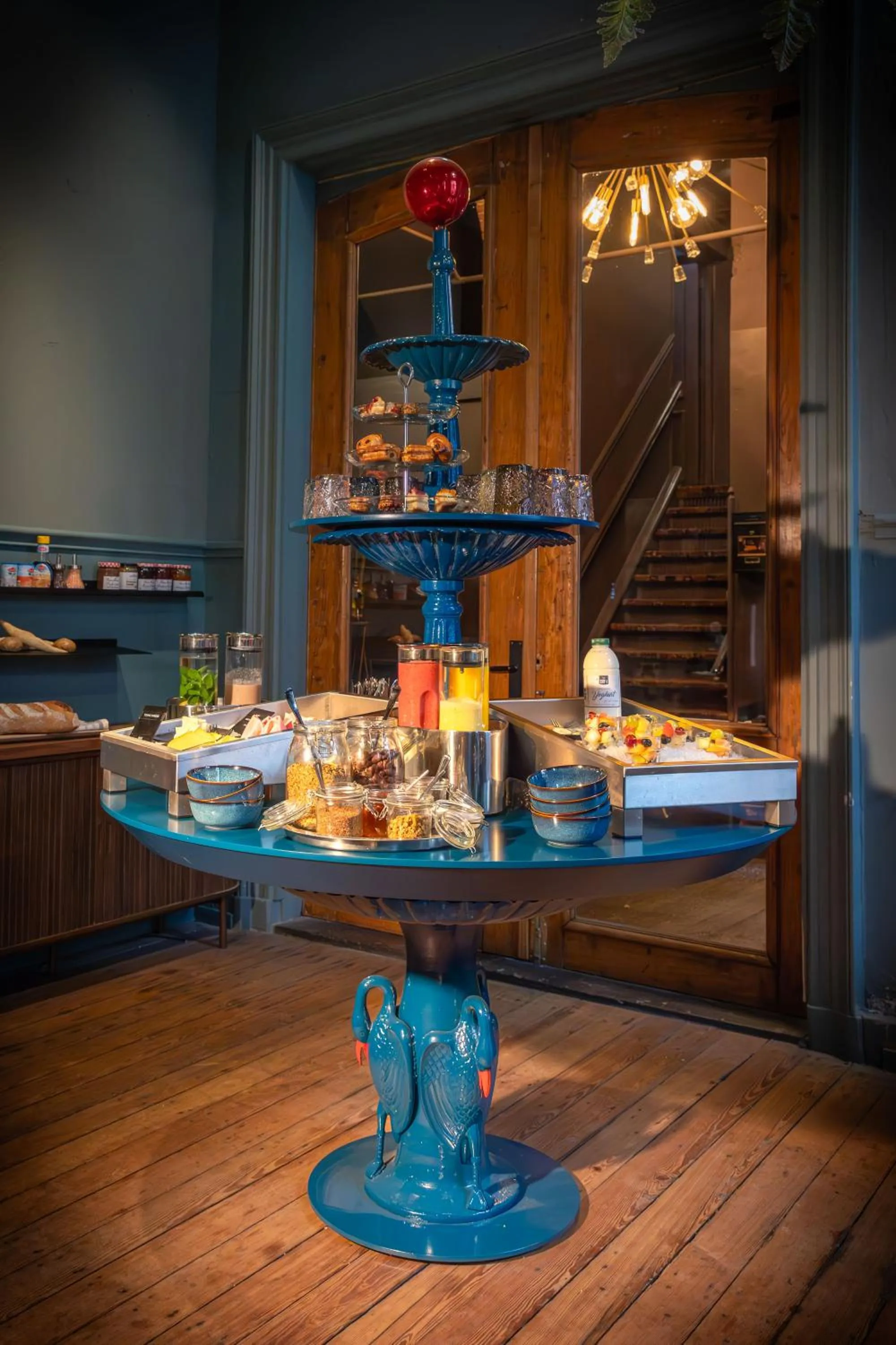 Buffet breakfast in Boutiquehotel Staats