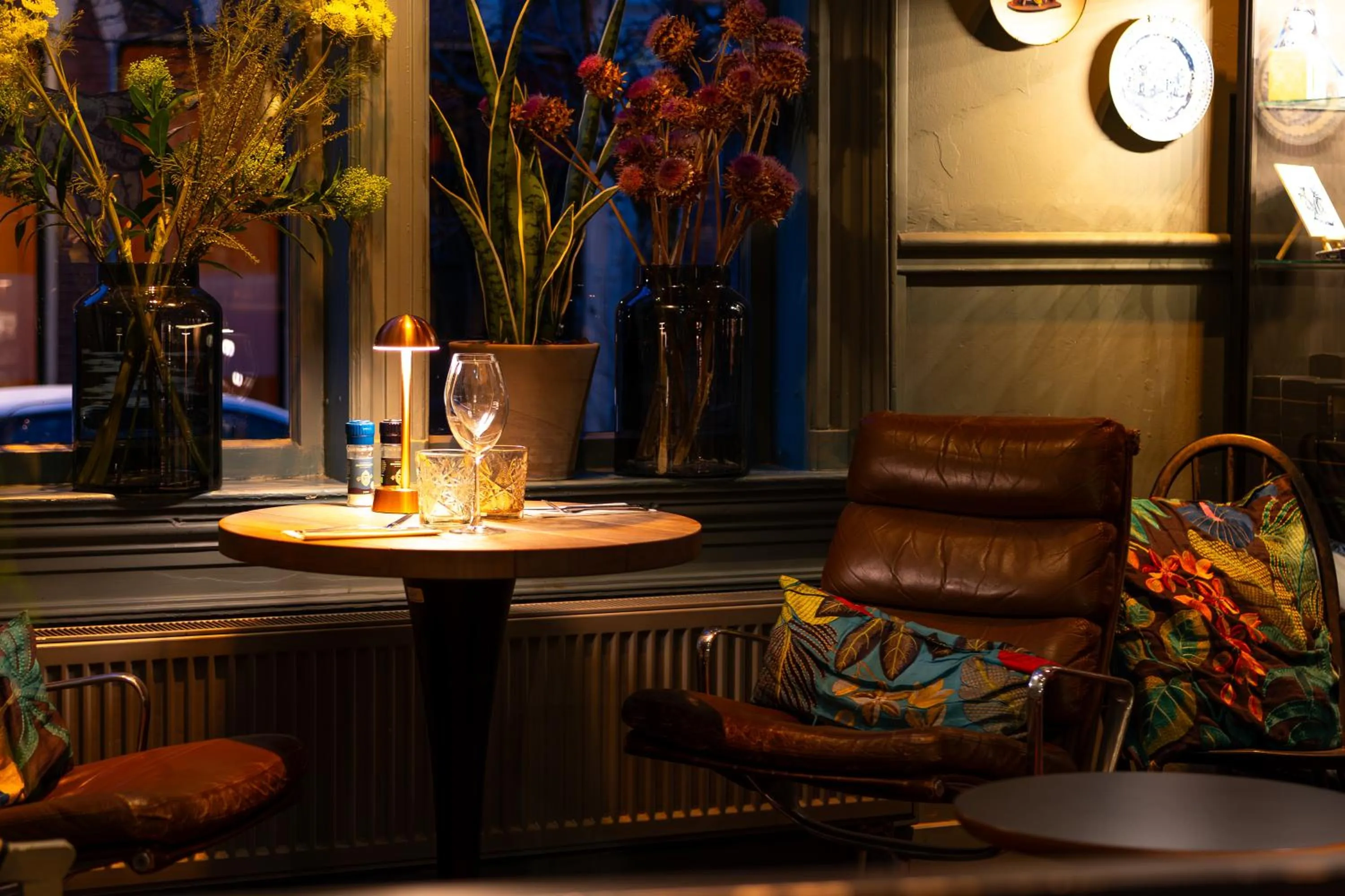 Restaurant/places to eat in Boutiquehotel Staats