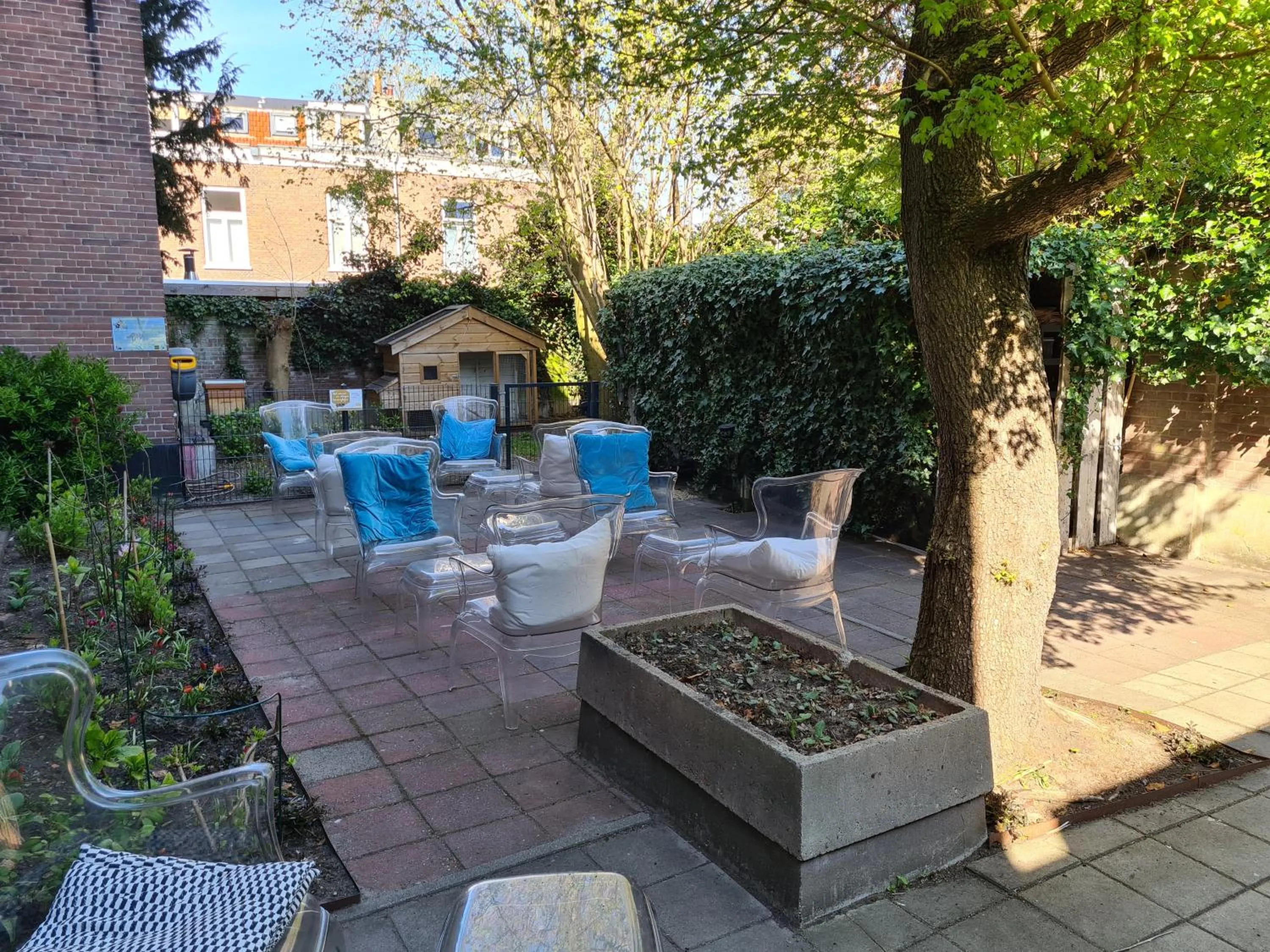 Garden in Boutiquehotel Staats