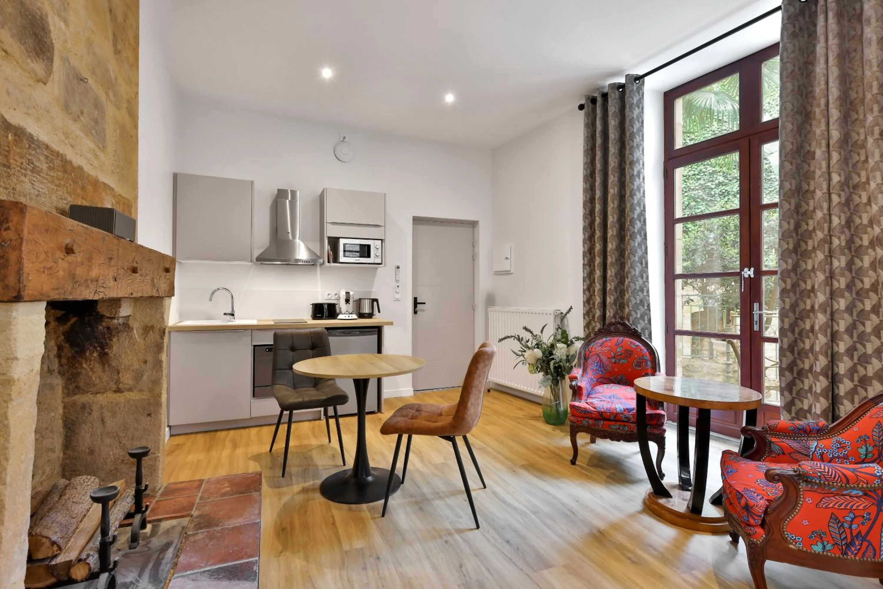 Seating area in La Villa des Consuls - Gîte de tourisme de charme