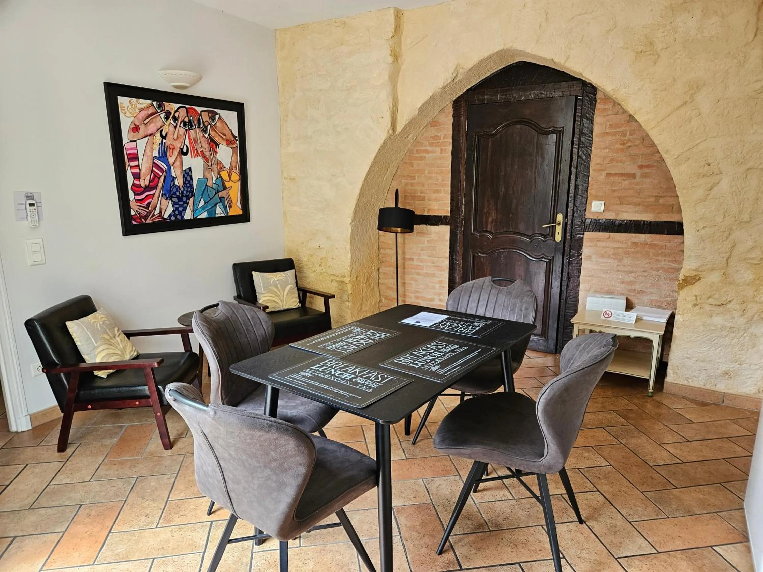 Living room in La Villa des Consuls - Gîte de tourisme de charme