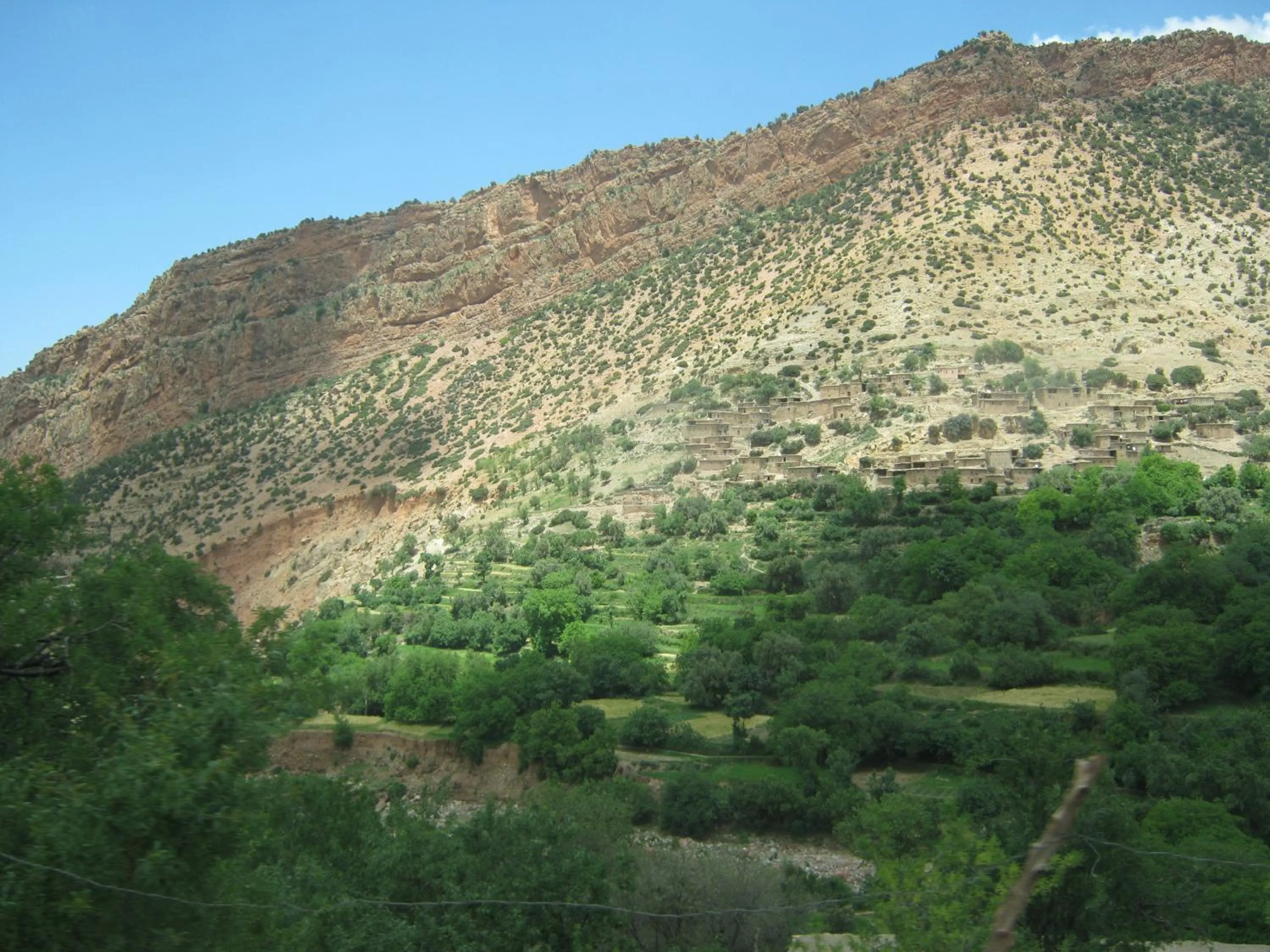 Garden in Auberge Restaurant Telouet