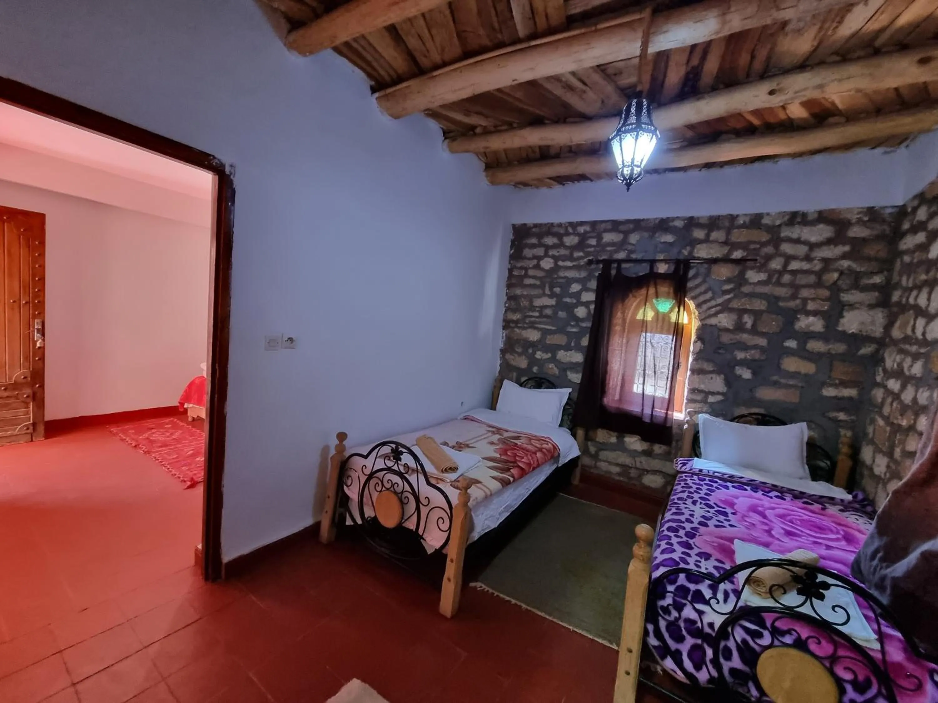 Bed in Auberge Restaurant Telouet