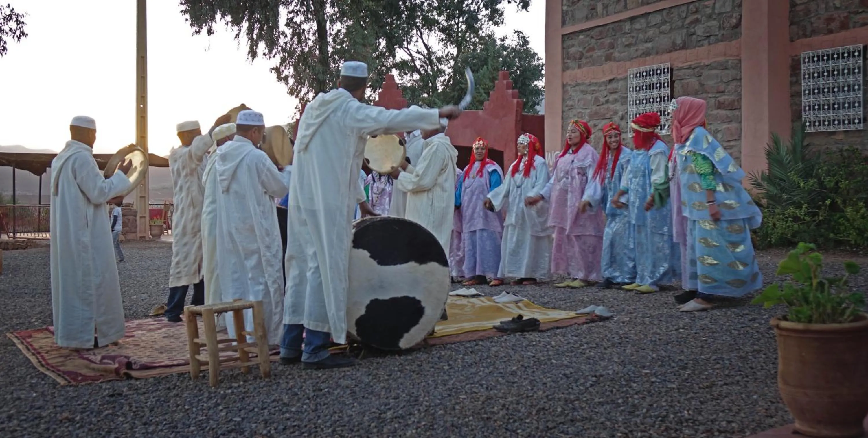 Property building in Auberge Restaurant Telouet