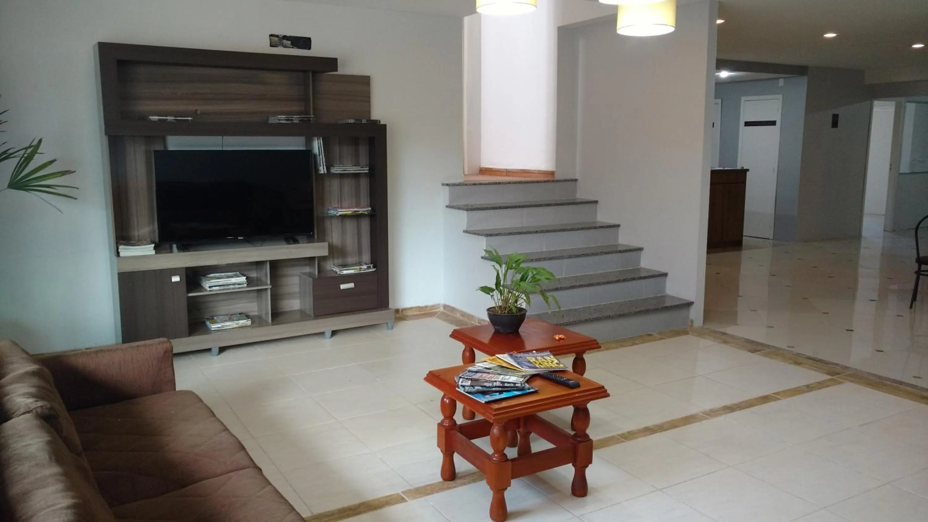Communal lounge/ TV room in Lotus Hotel & Hostel