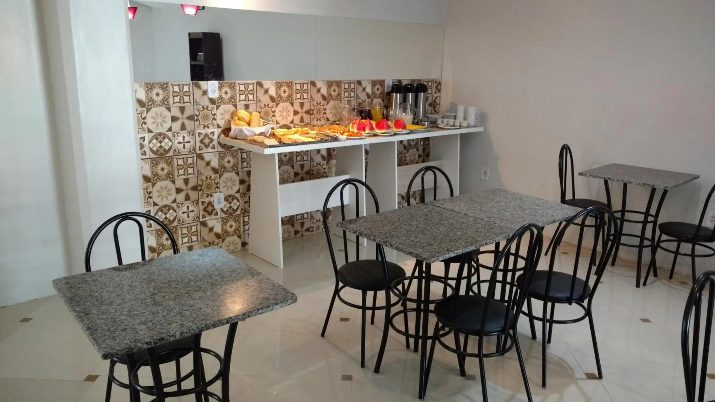 Buffet breakfast in Lotus Hotel & Hostel