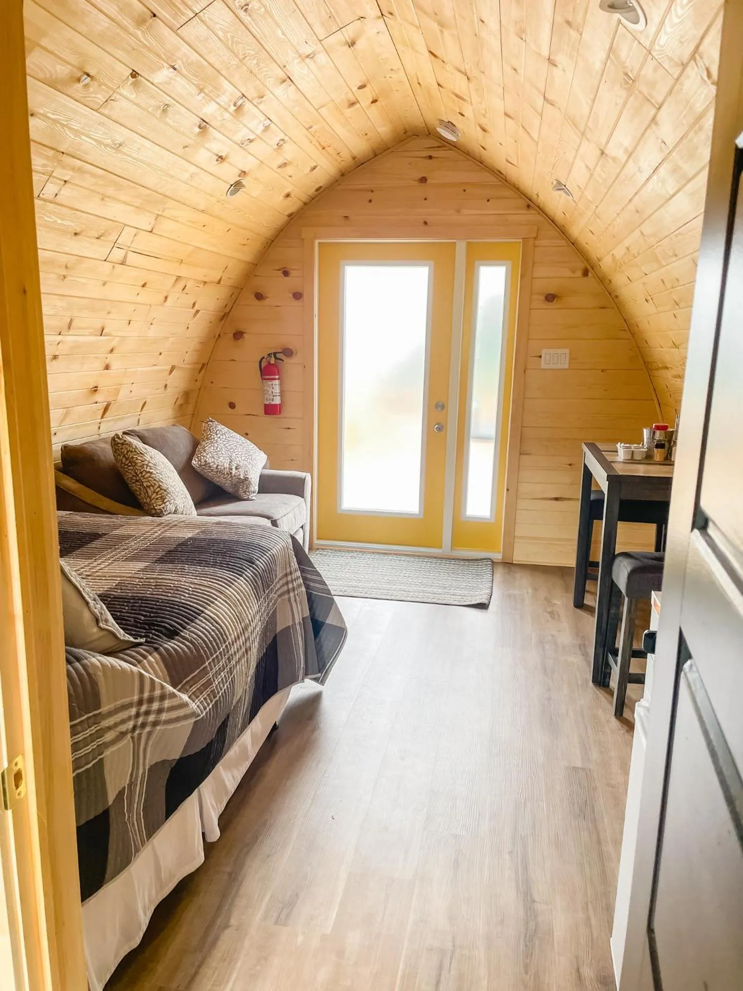 Bed in Hillside Cottages