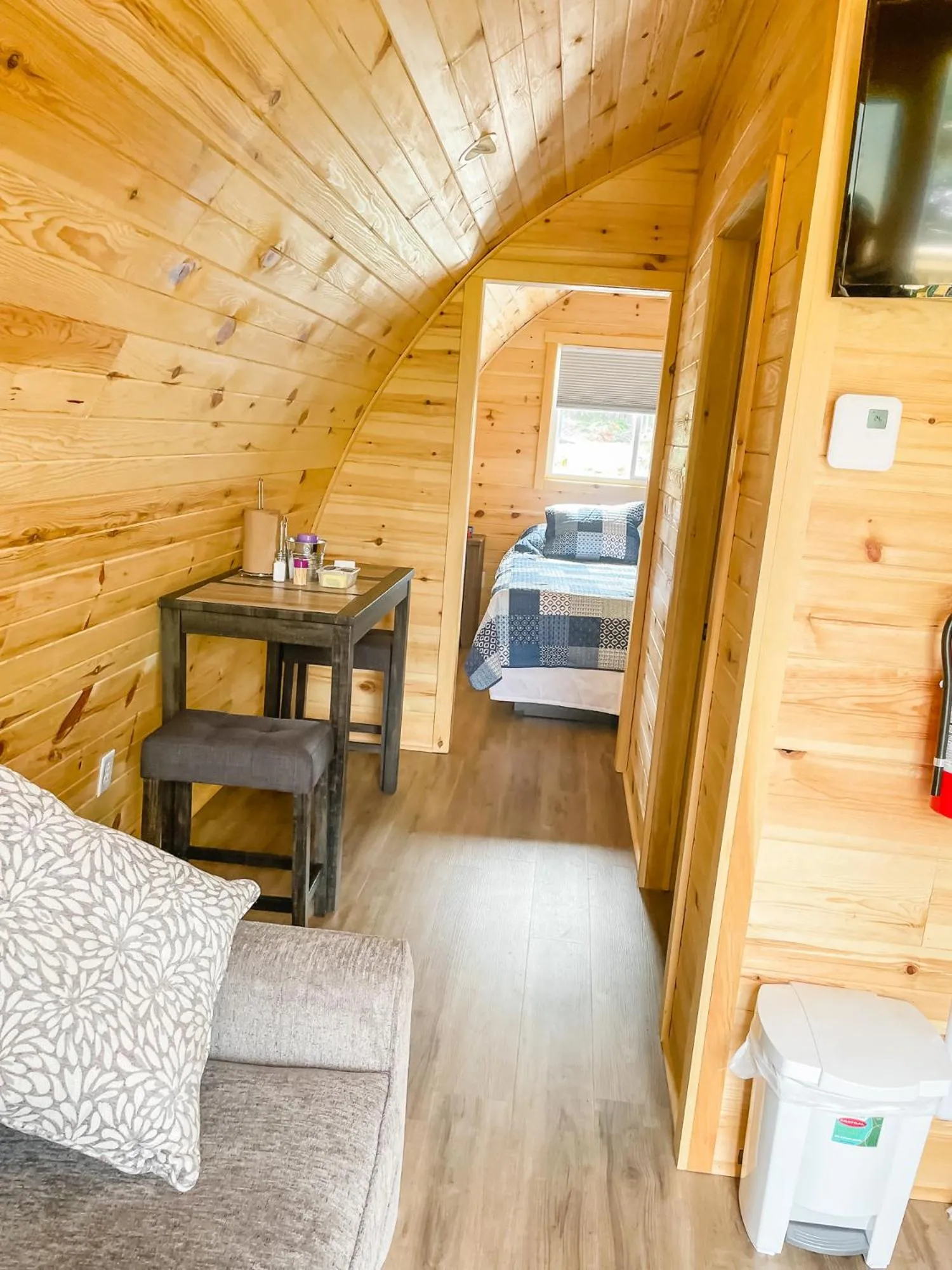 Bed in Hillside Cottages