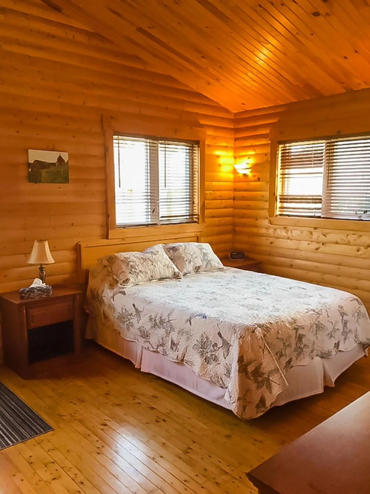 Bed in Hillside Cottages
