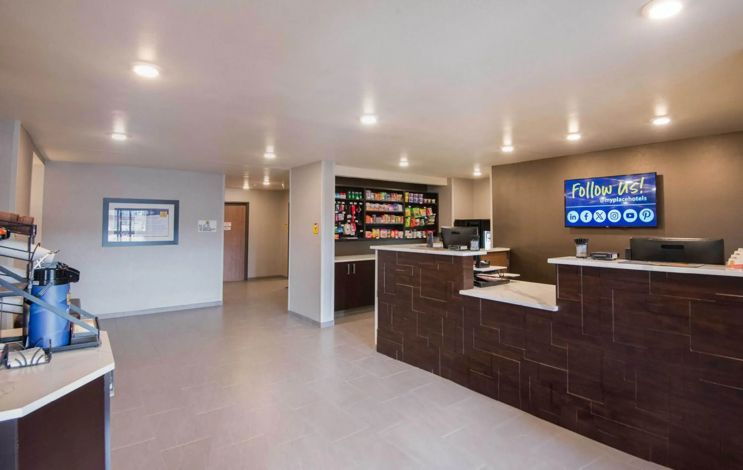 Lobby or reception in My Place Hotel-Salt Lake City-West Jordan Lobby or reception in My Place Hotel-Salt Lake City-West Jordan