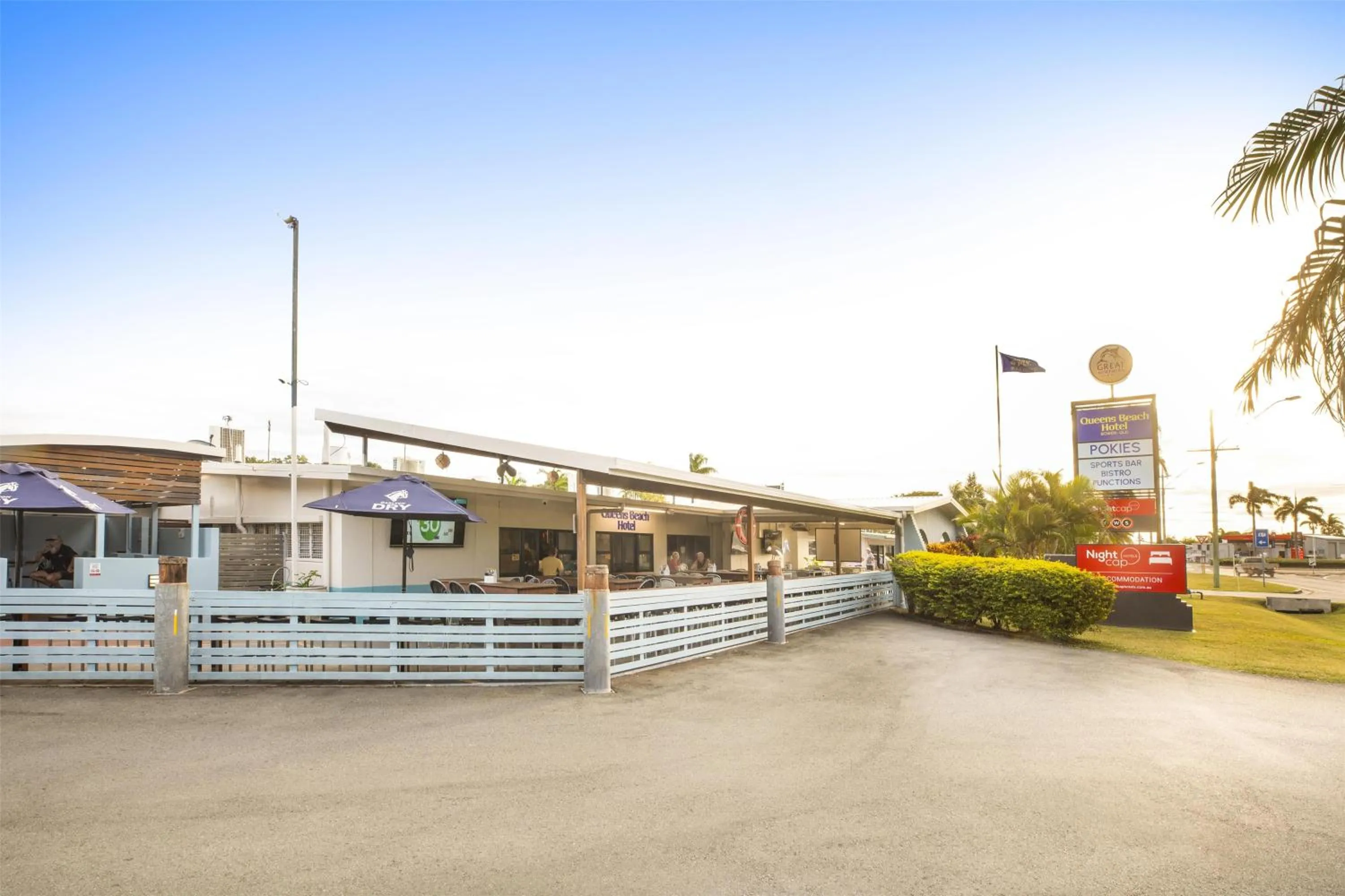 Property building in Nightcap at Queens Beach Hotel