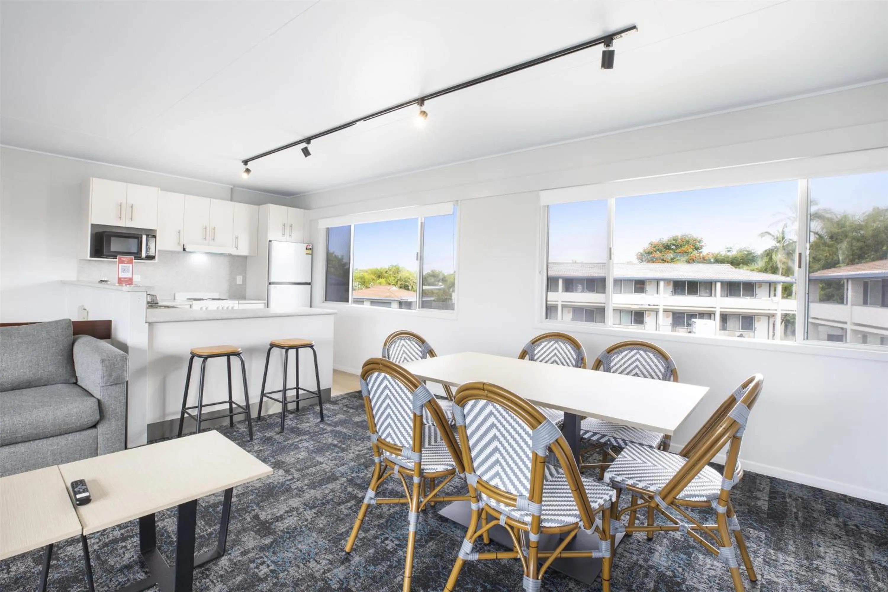 Kitchen or kitchenette in Nightcap at Queens Beach Hotel