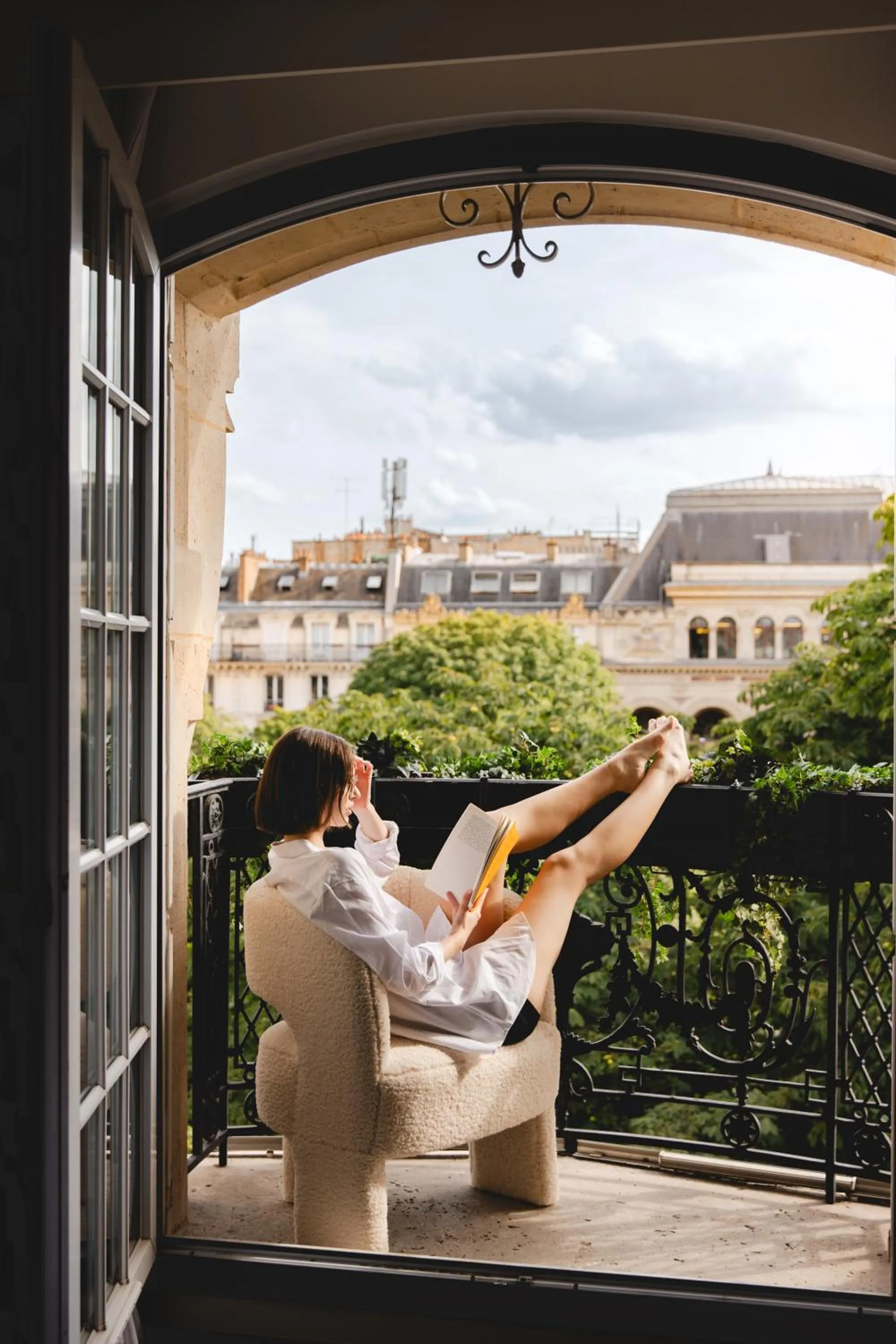 Balcony/Terrace in Solly Hôtel Paris