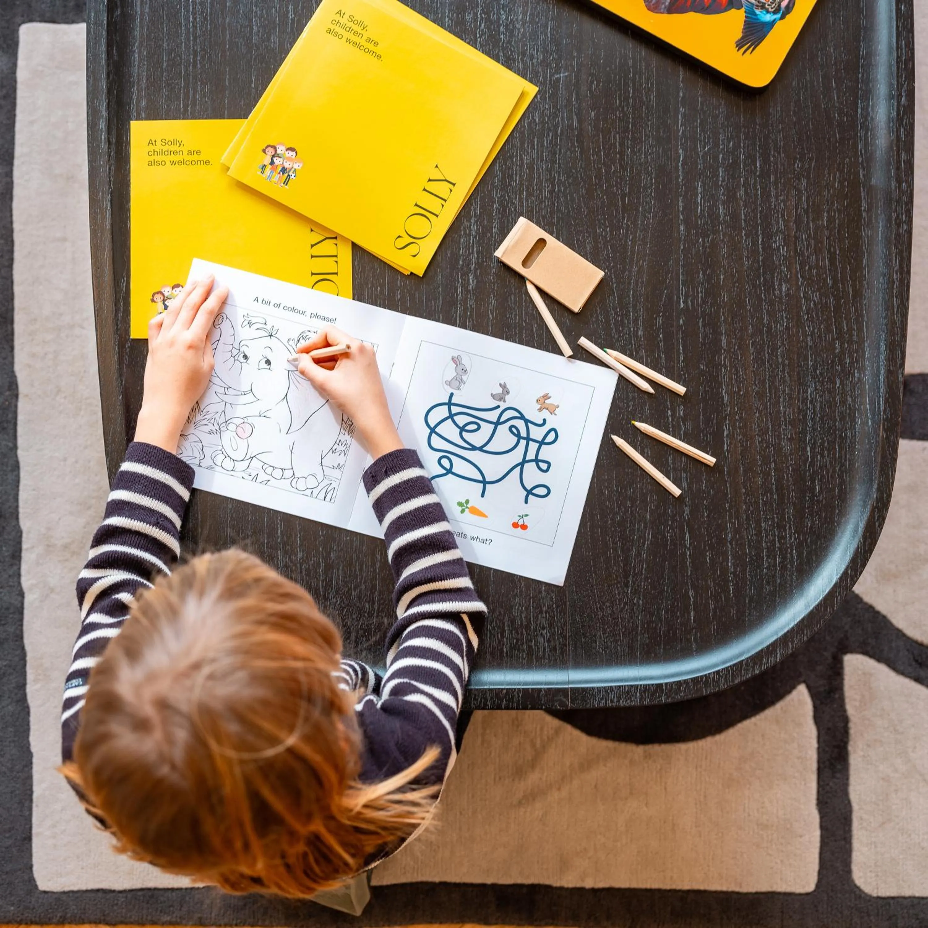 children in Solly Hôtel Paris