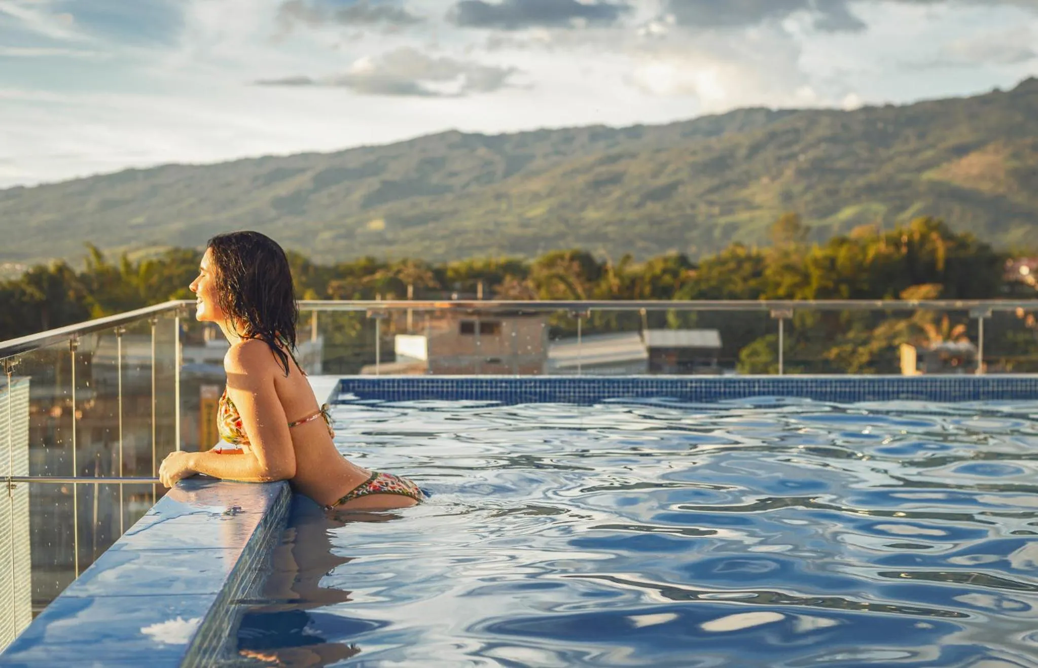 Mountain view in Hotel Marcoantonio - Moyobamba