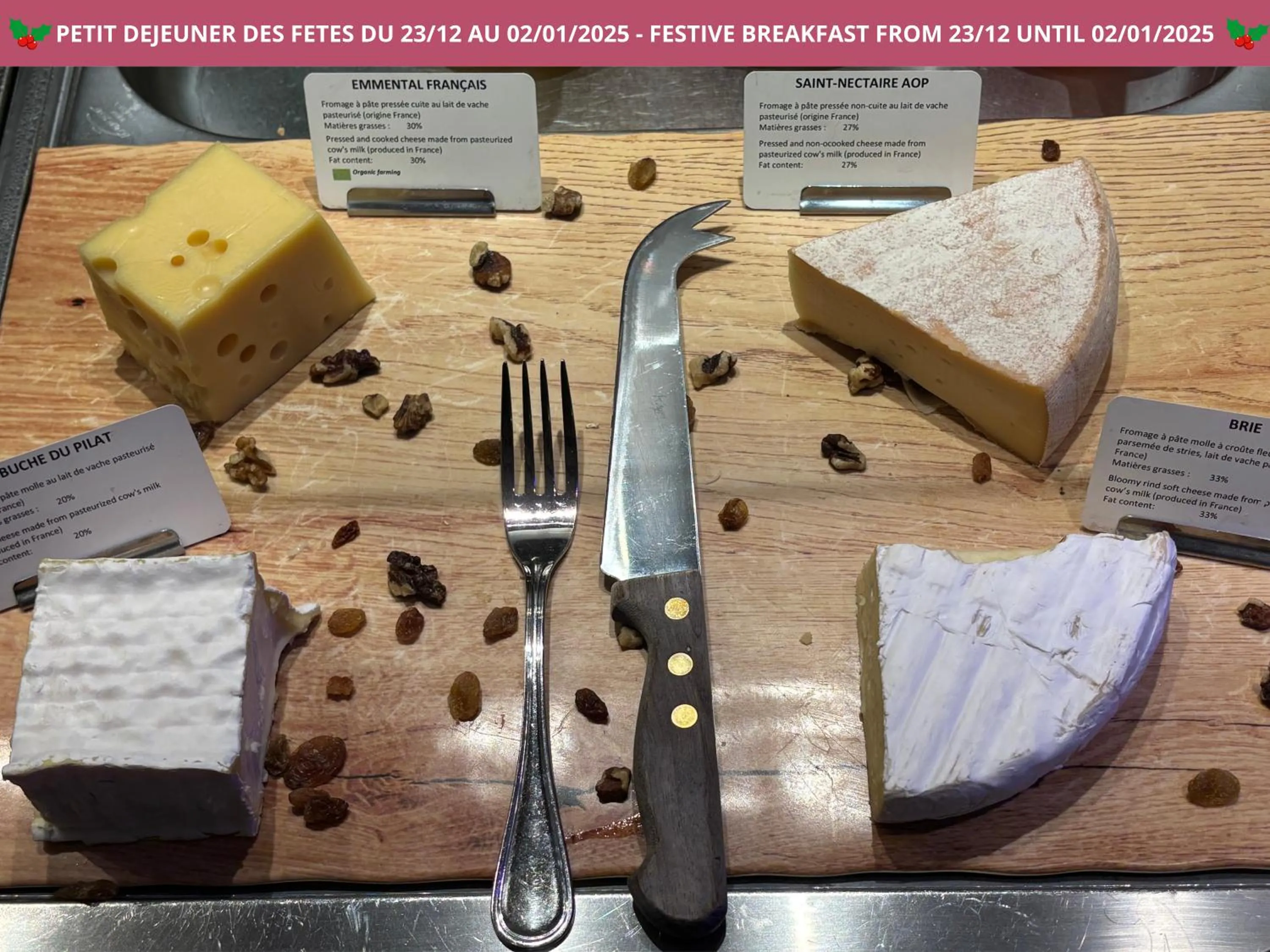 Breakfast in Hôtel du Plat d'Etain