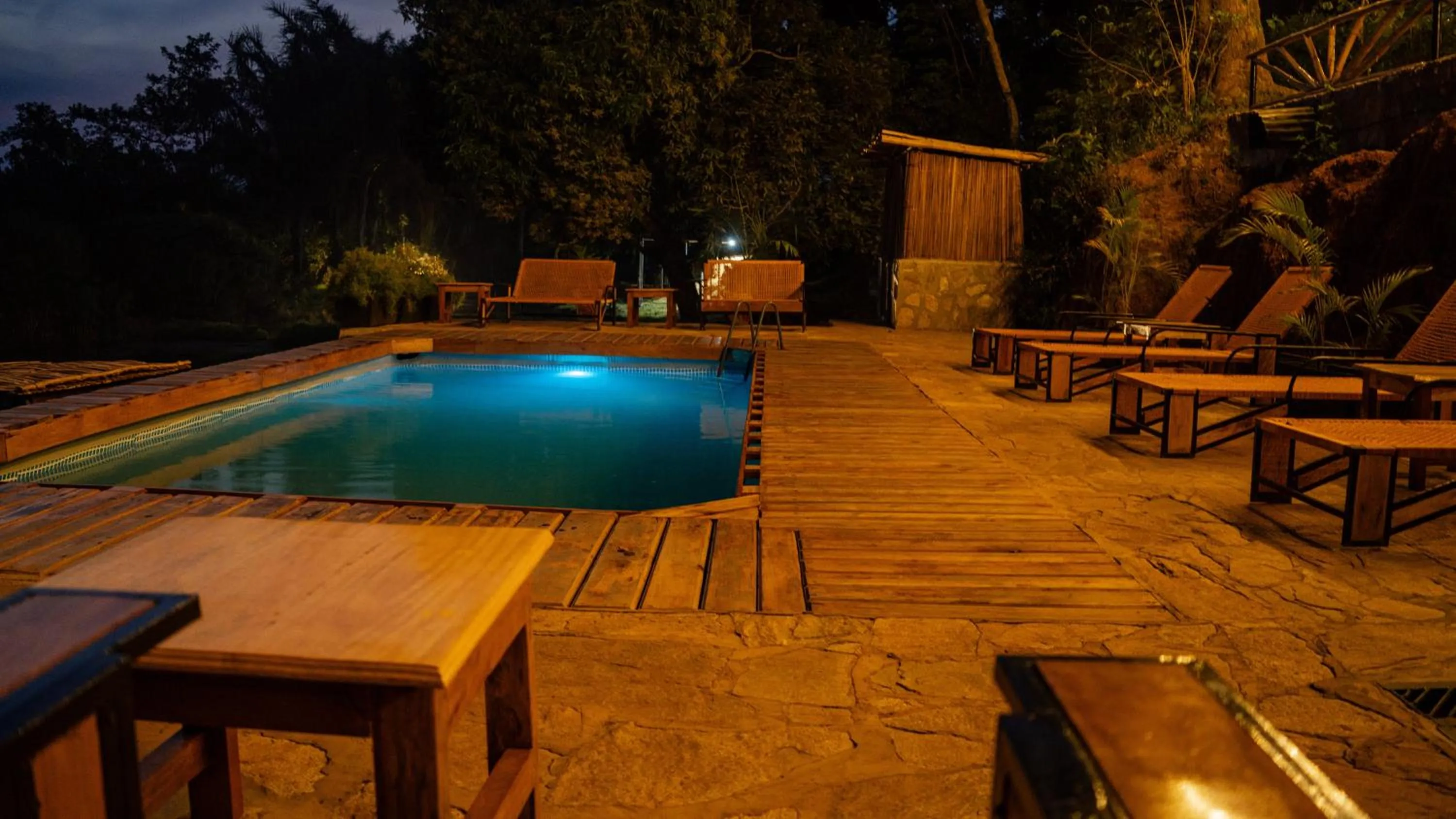 Swimming pool in ViaVia Entebbe