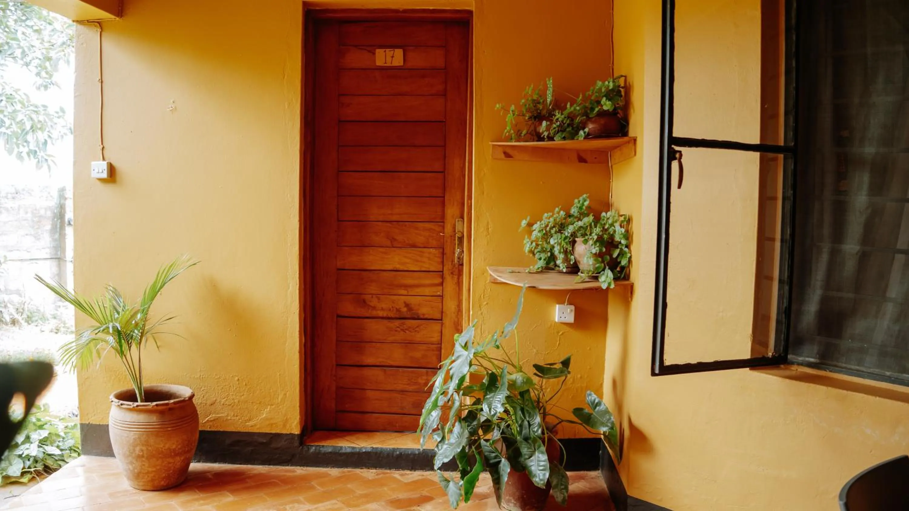 Facade/entrance in ViaVia Entebbe