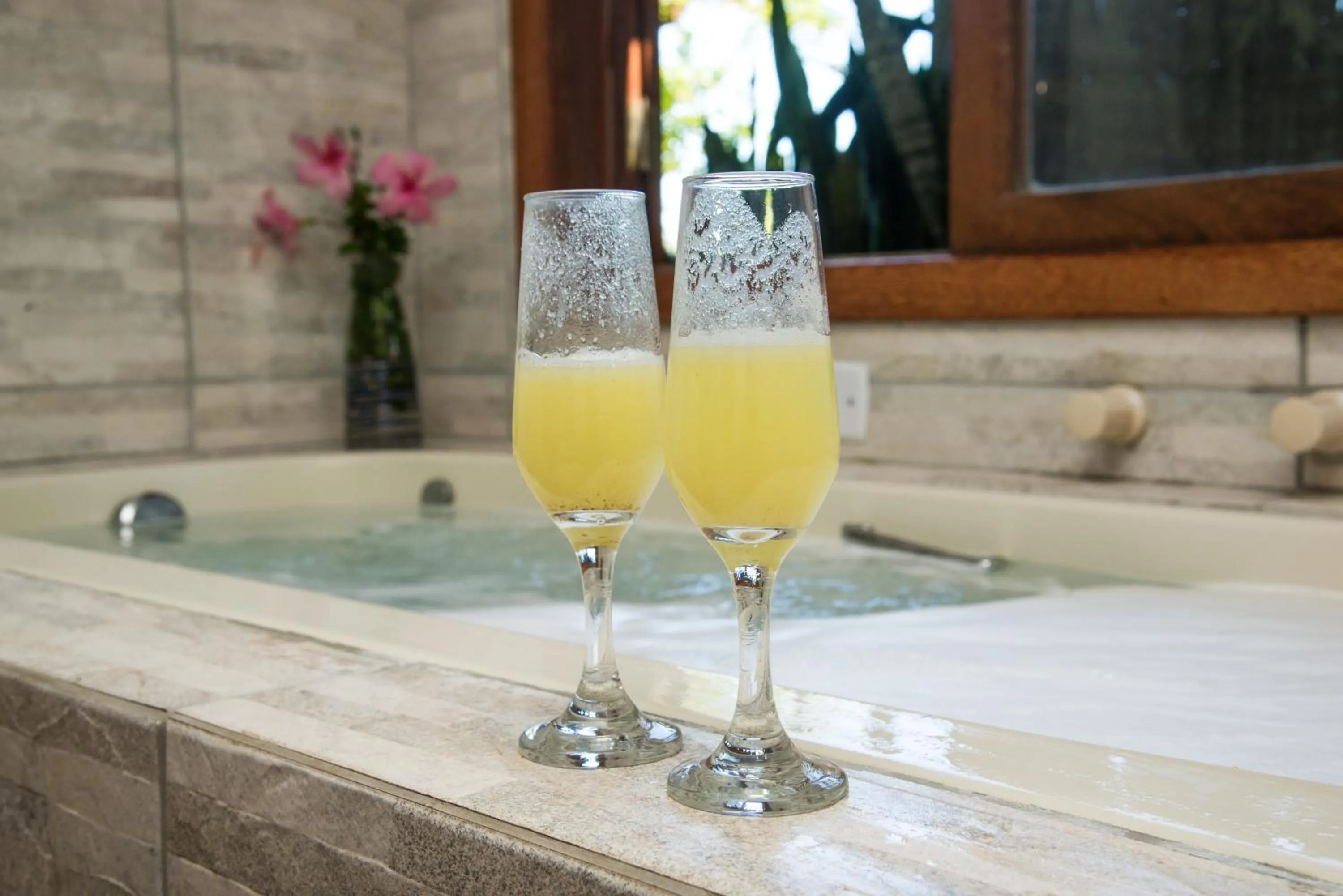 Hot Tub in Pousada La Creación