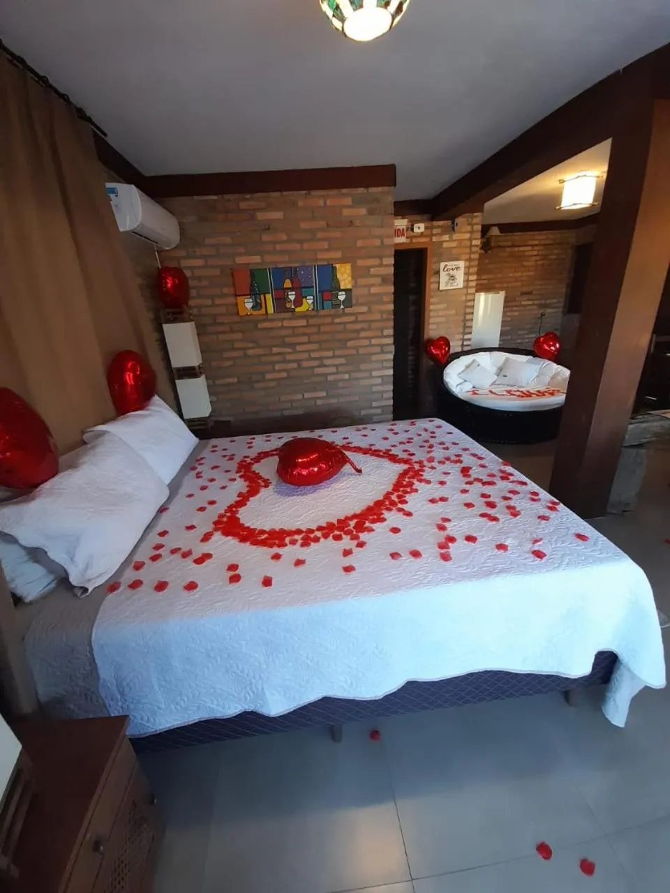 Decorative detail, Bed in Pousada La Creación