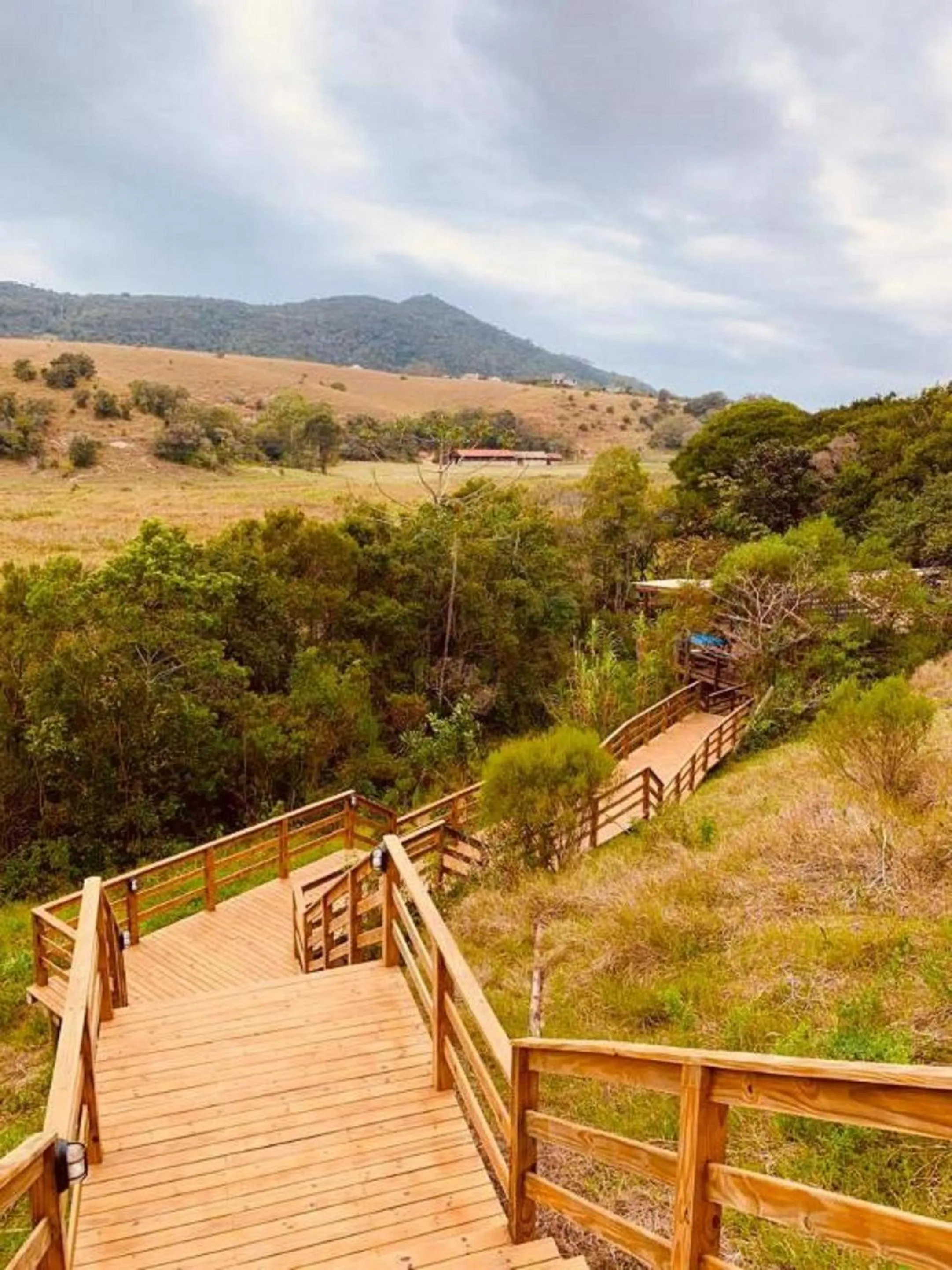 Natural landscape in Pousada La Creación