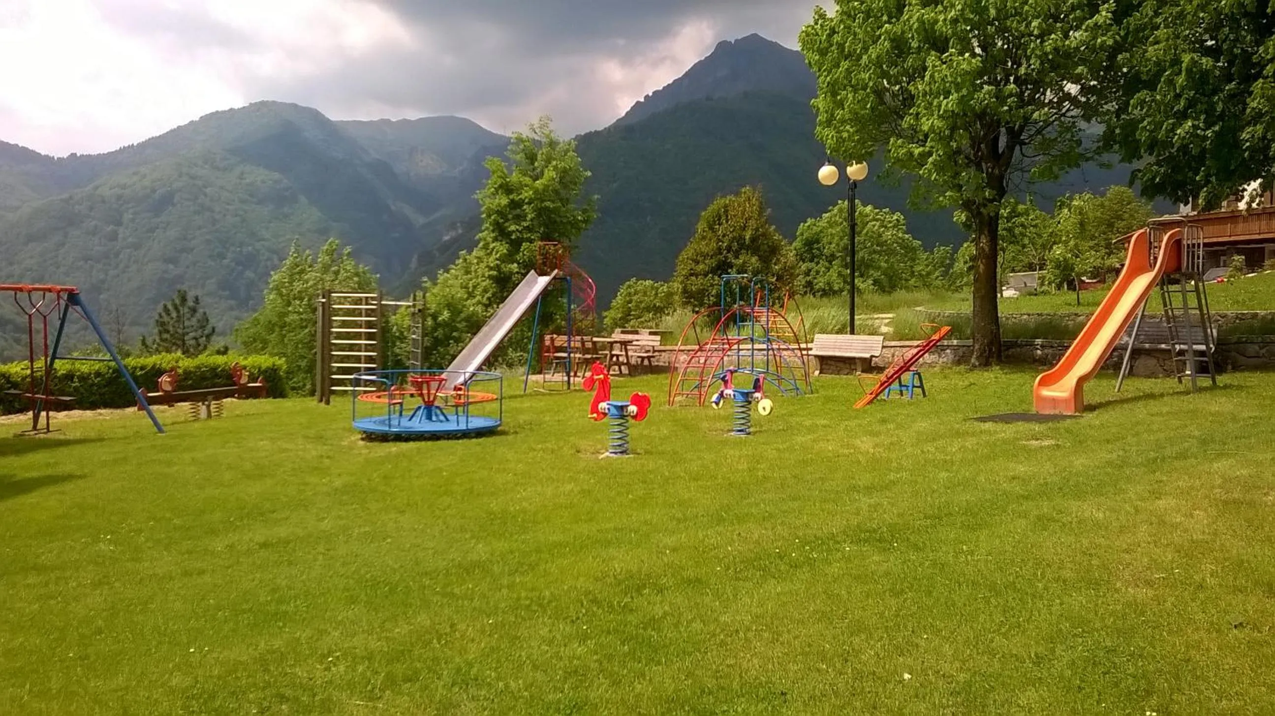 Children play ground in Casa Torre