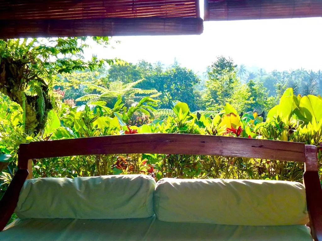 Garden view in Bali Mountain Retreat