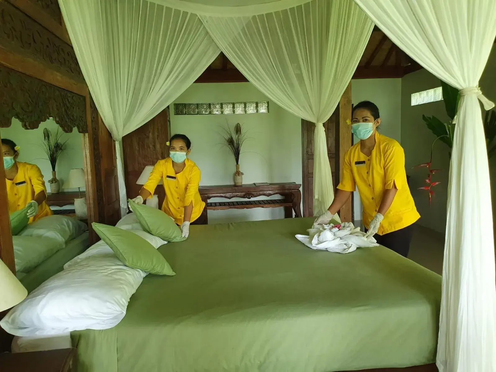 Bed in Bali Mountain Retreat Bed in Bali Mountain Retreat