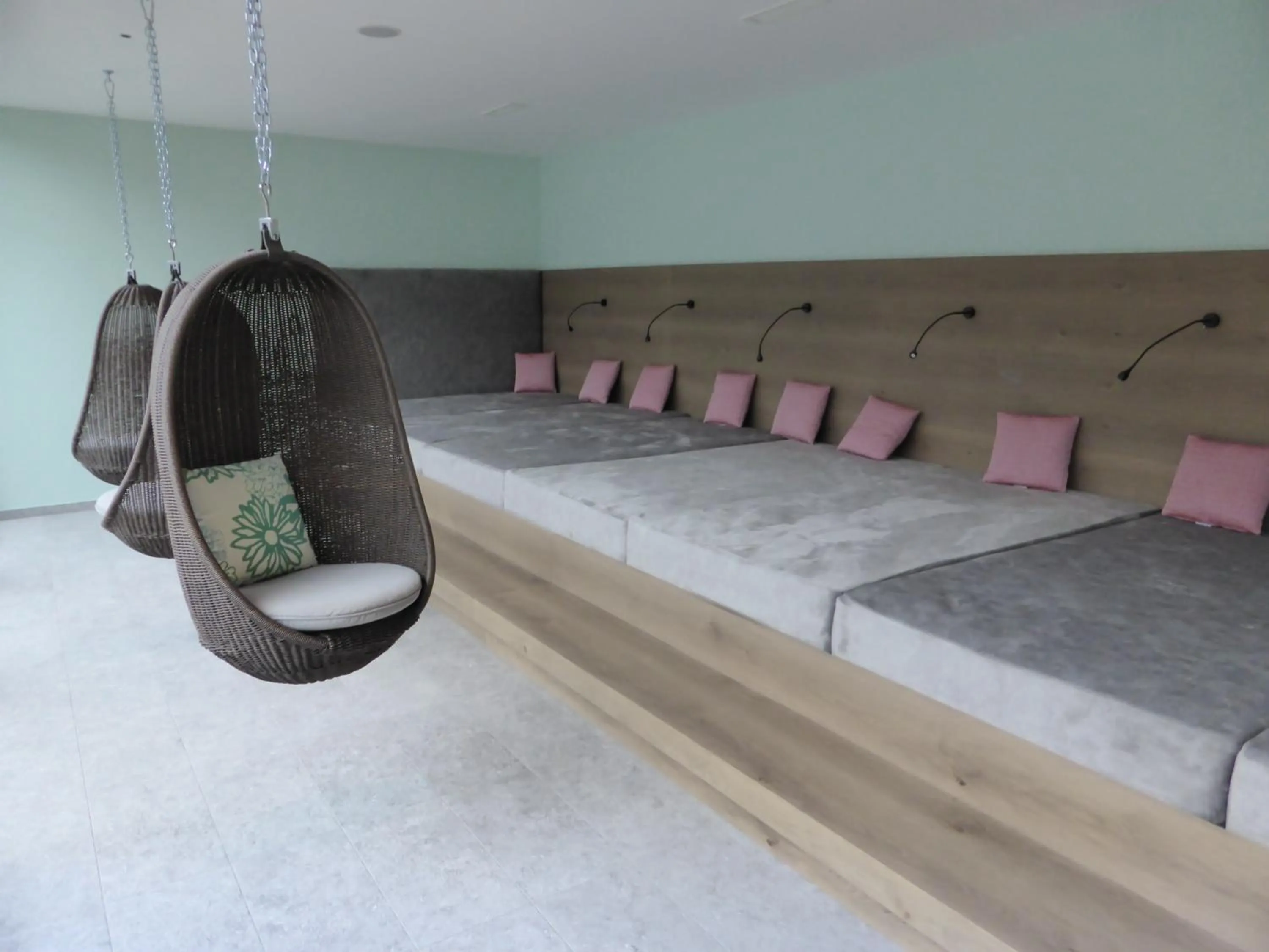 Sauna, Bed in The Lodge Sporthotel - Golfclub Eppan