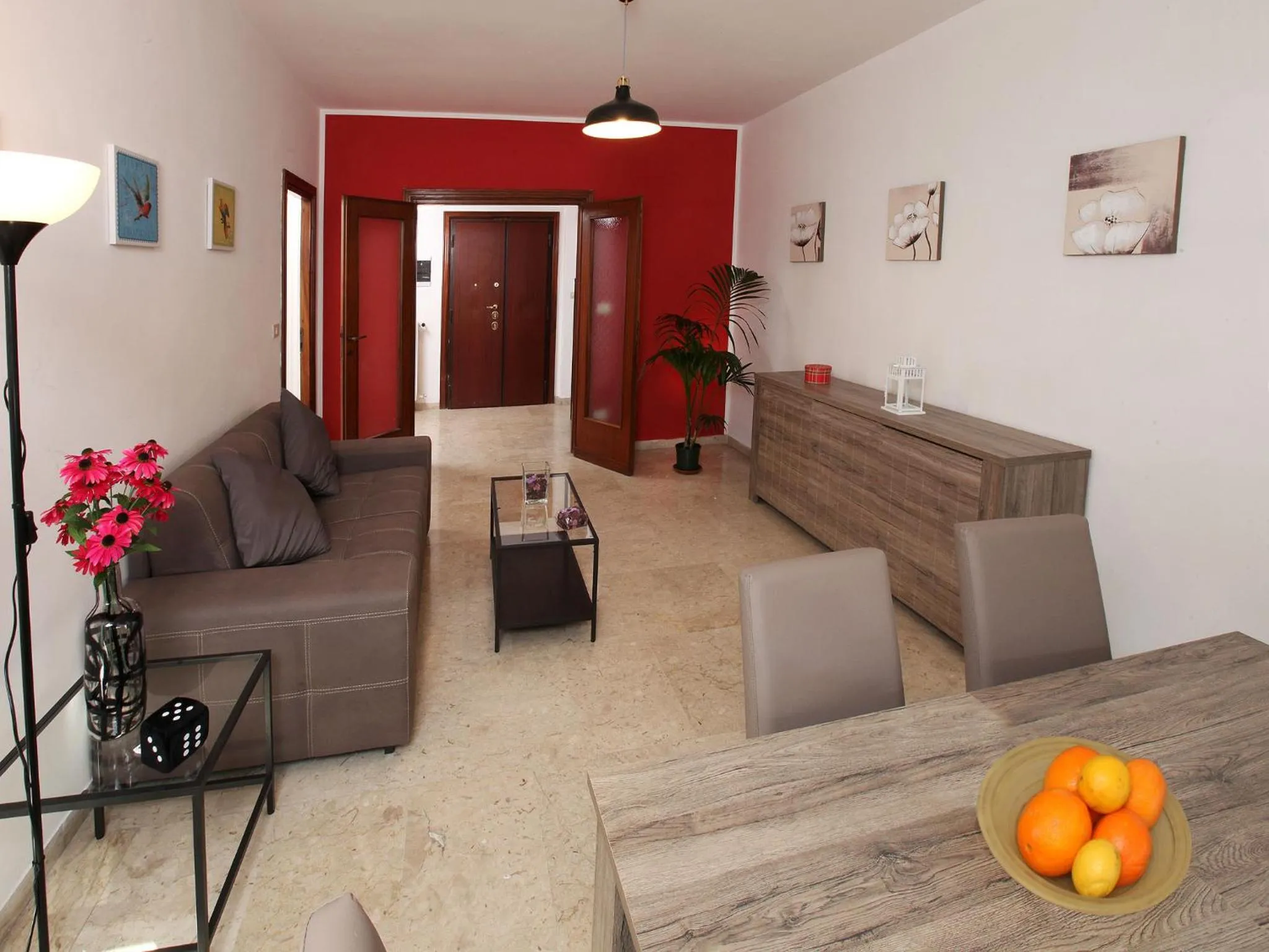 Living room in Marina Home