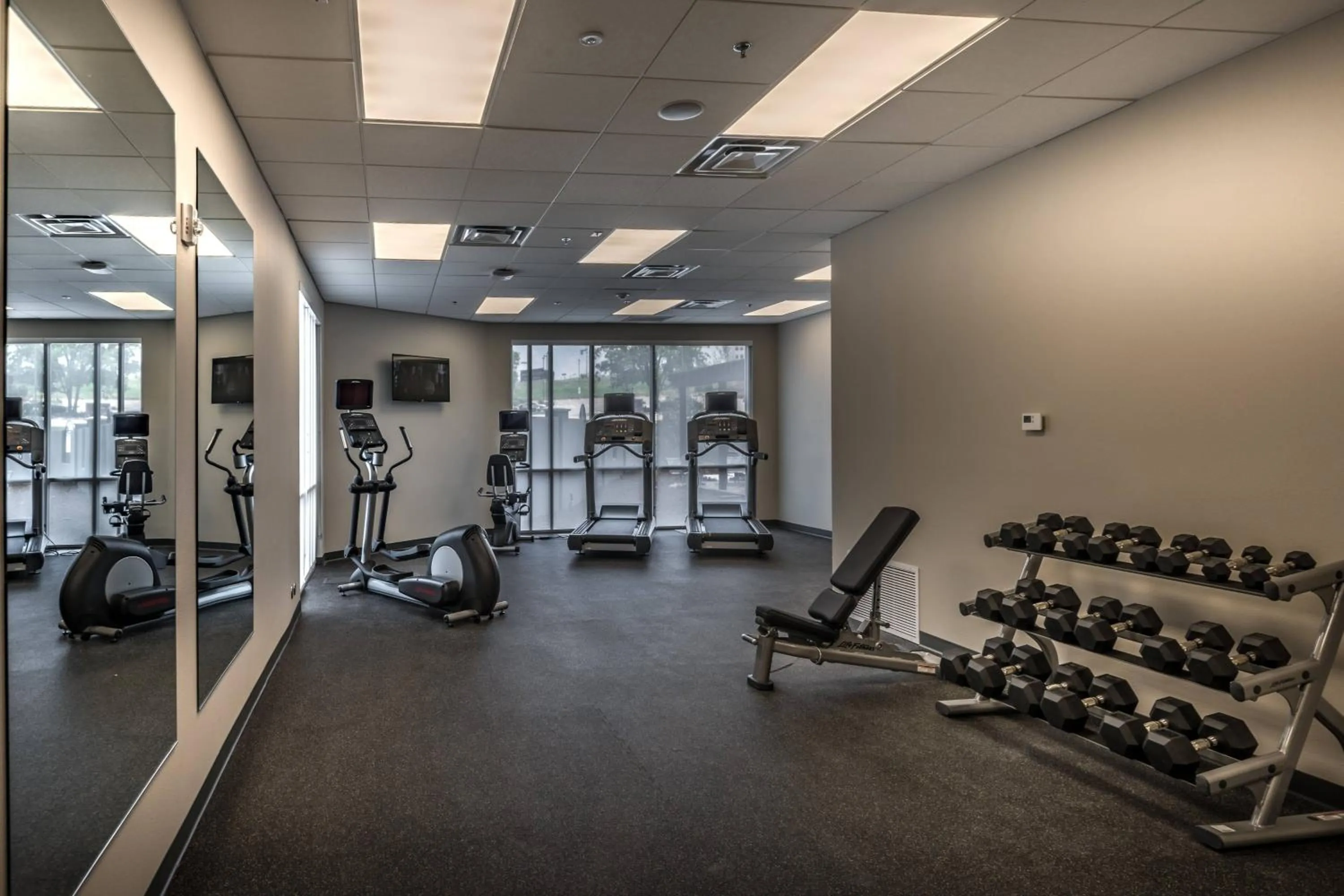 Fitness centre/facilities in SpringHill Suites by Marriott Dallas Rockwall