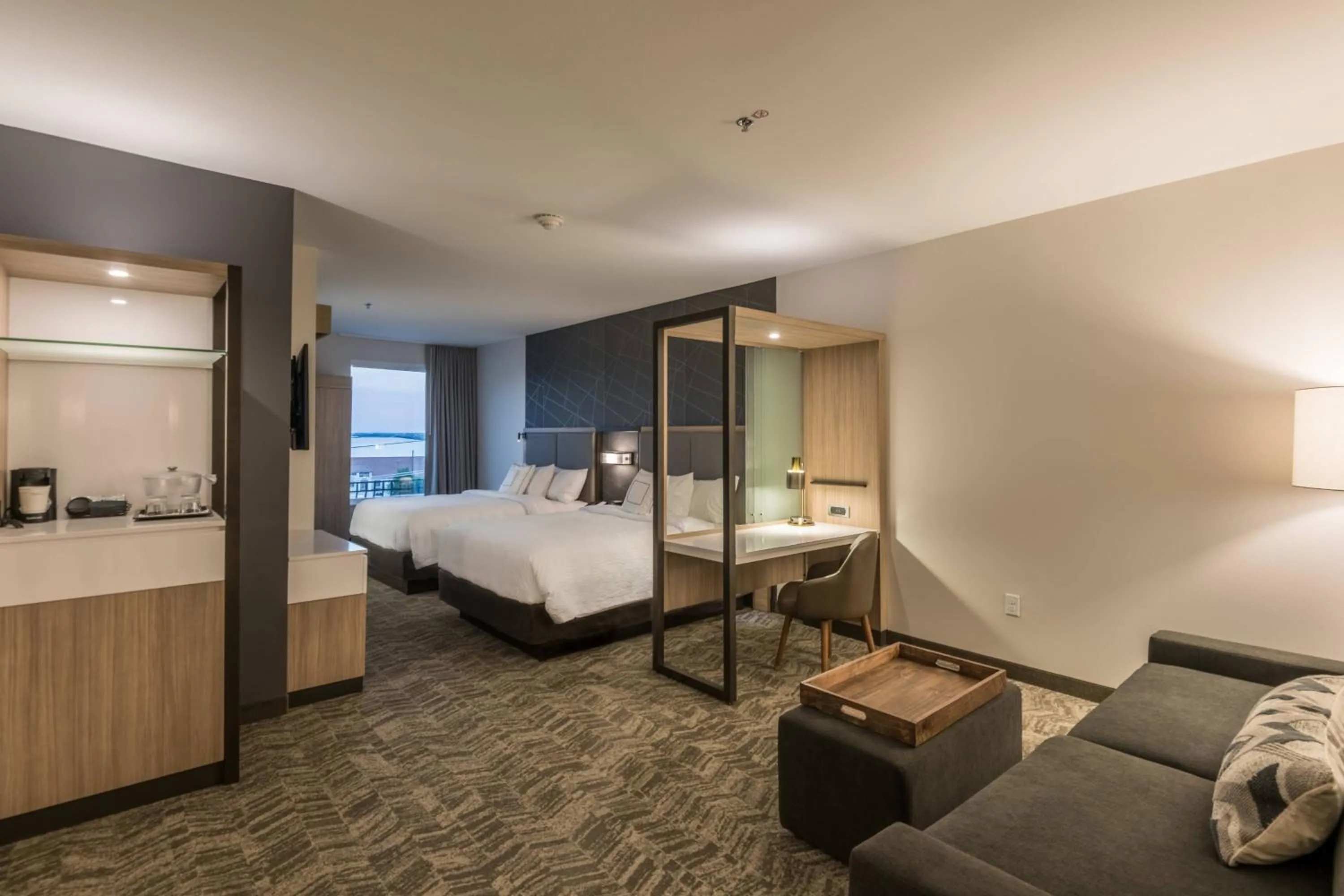 Bedroom, Bed in SpringHill Suites by Marriott Dallas Rockwall