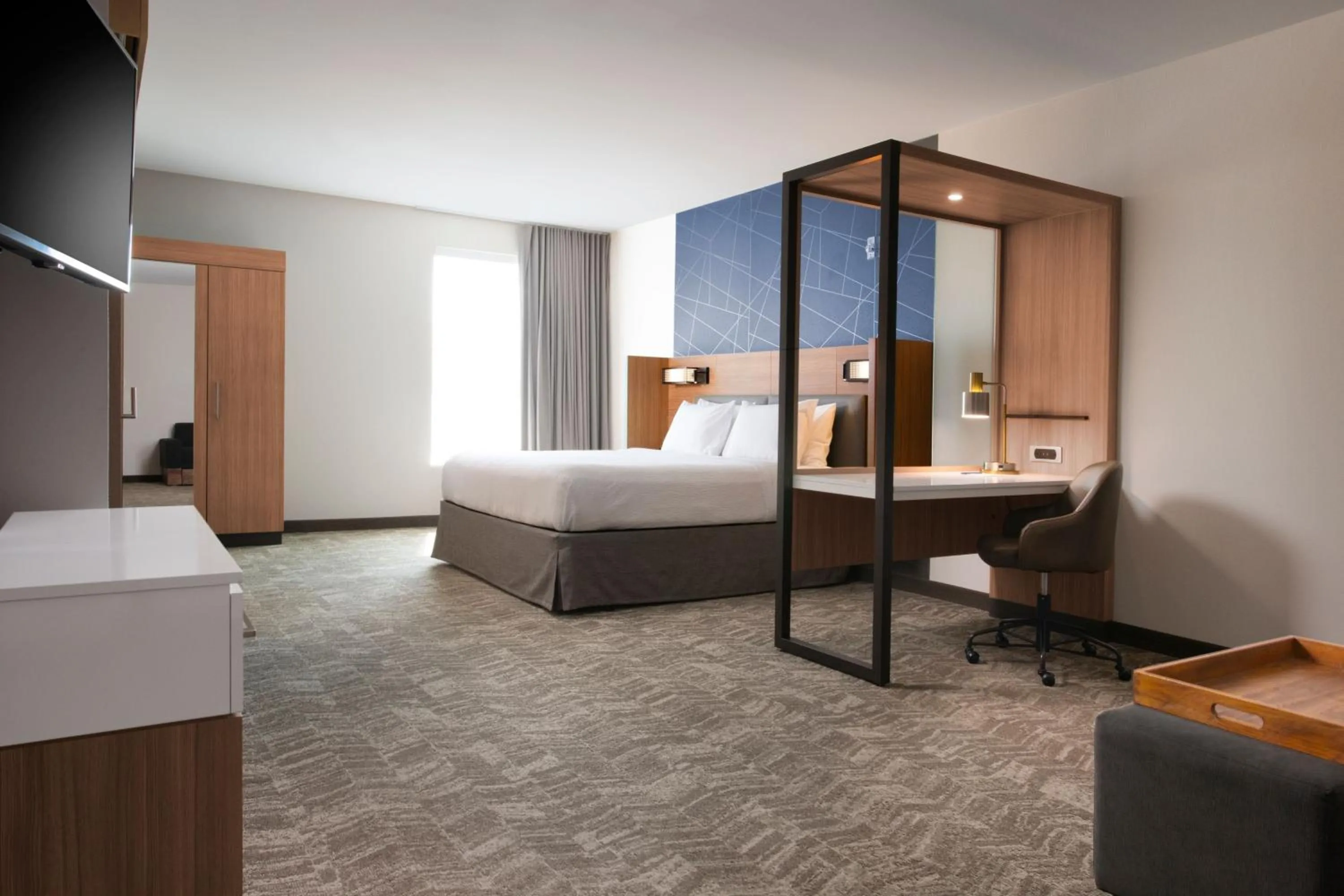 Bedroom, Bed in SpringHill Suites by Marriott Dallas Rockwall