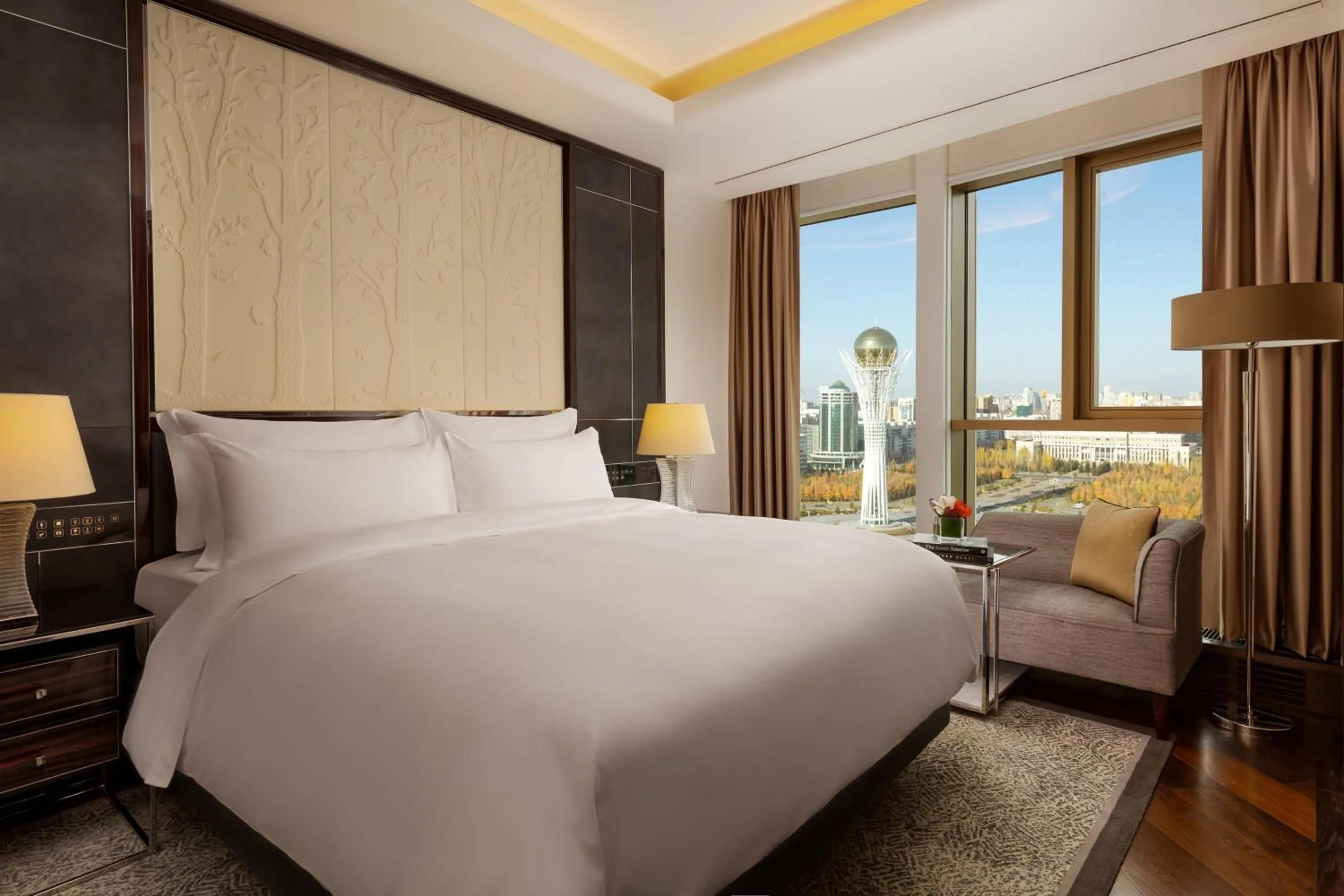 Bedroom, Bed in The Ritz-Carlton, Astana