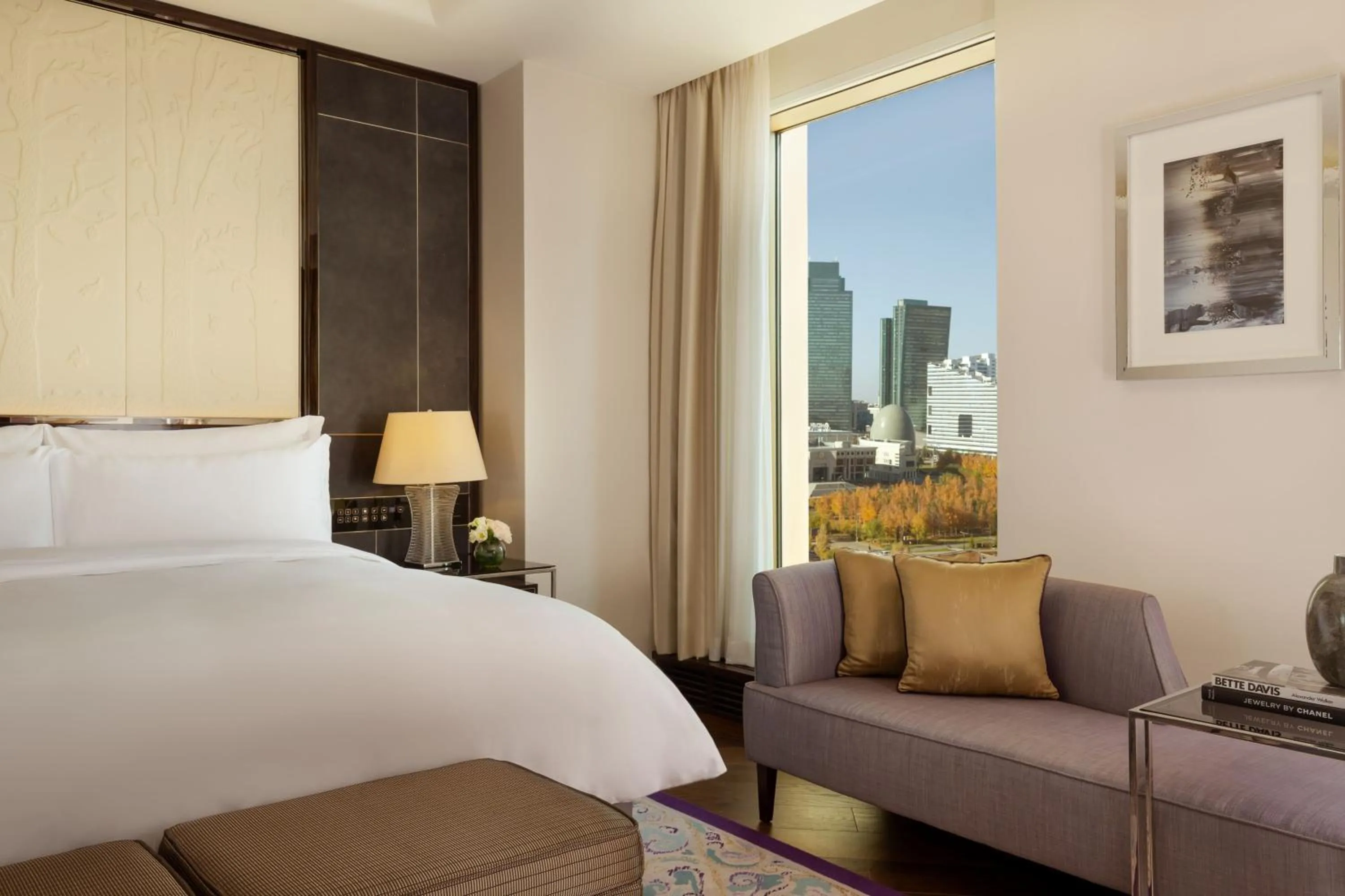Bedroom, Bed in The Ritz-Carlton, Astana