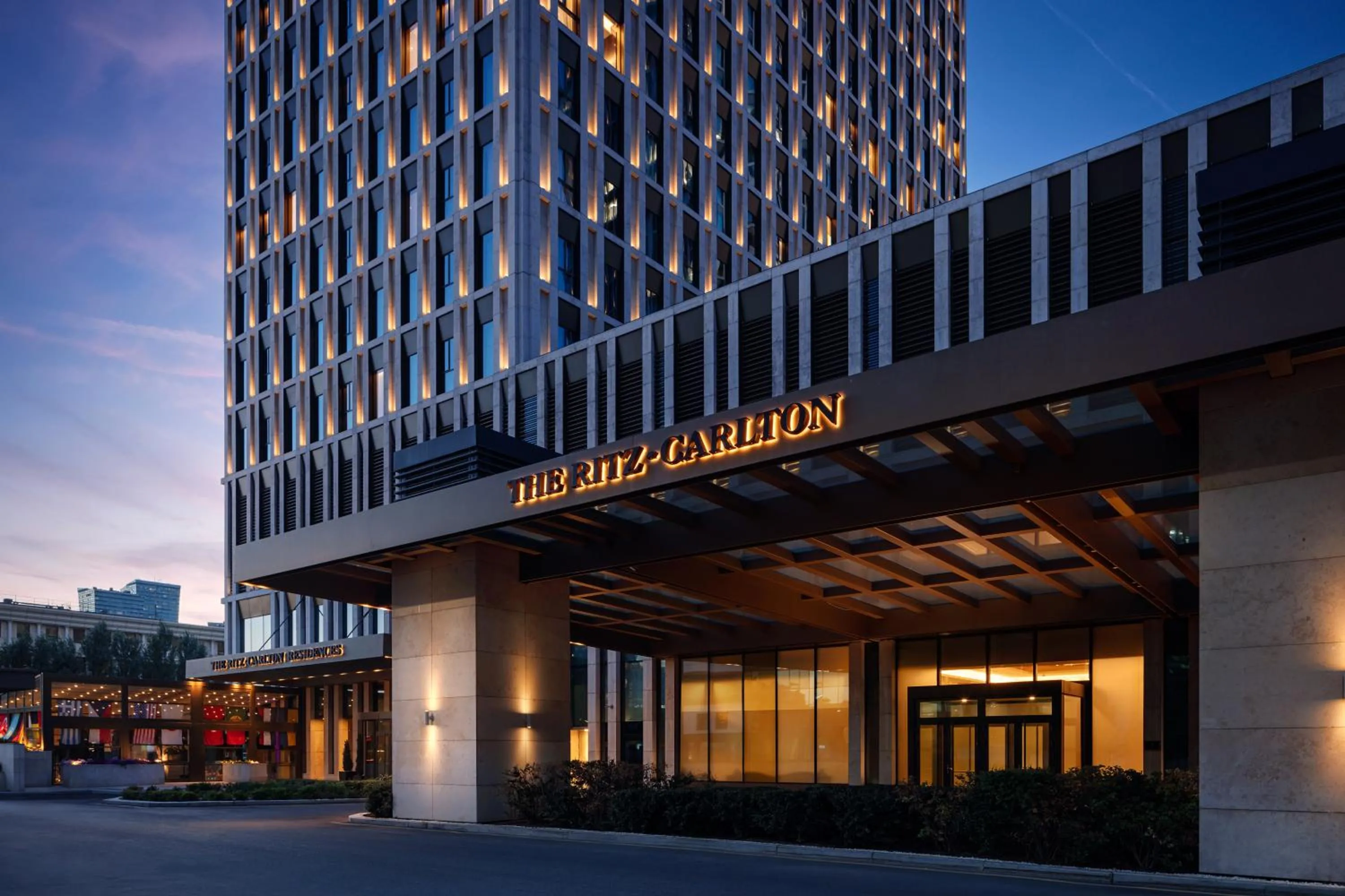 Property building in The Ritz-Carlton, Astana