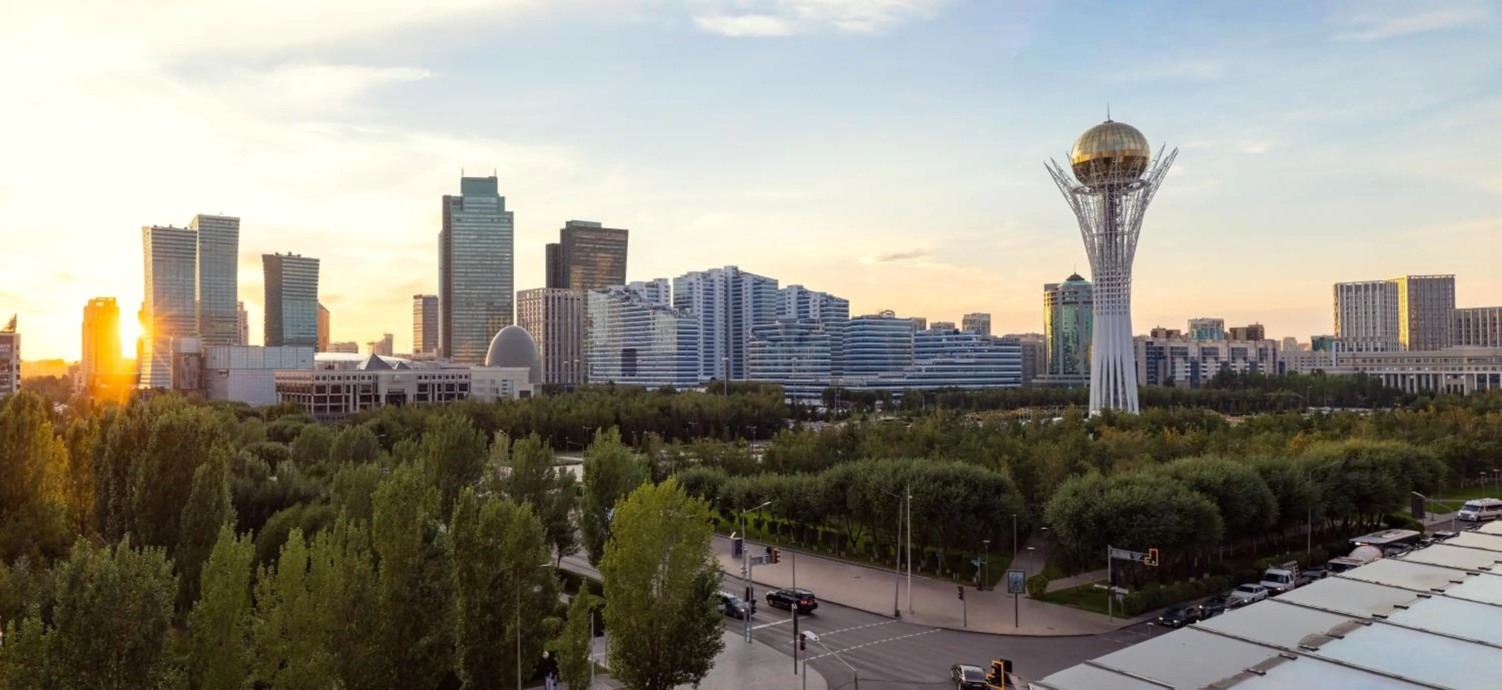 City view in The Ritz-Carlton, Astana
