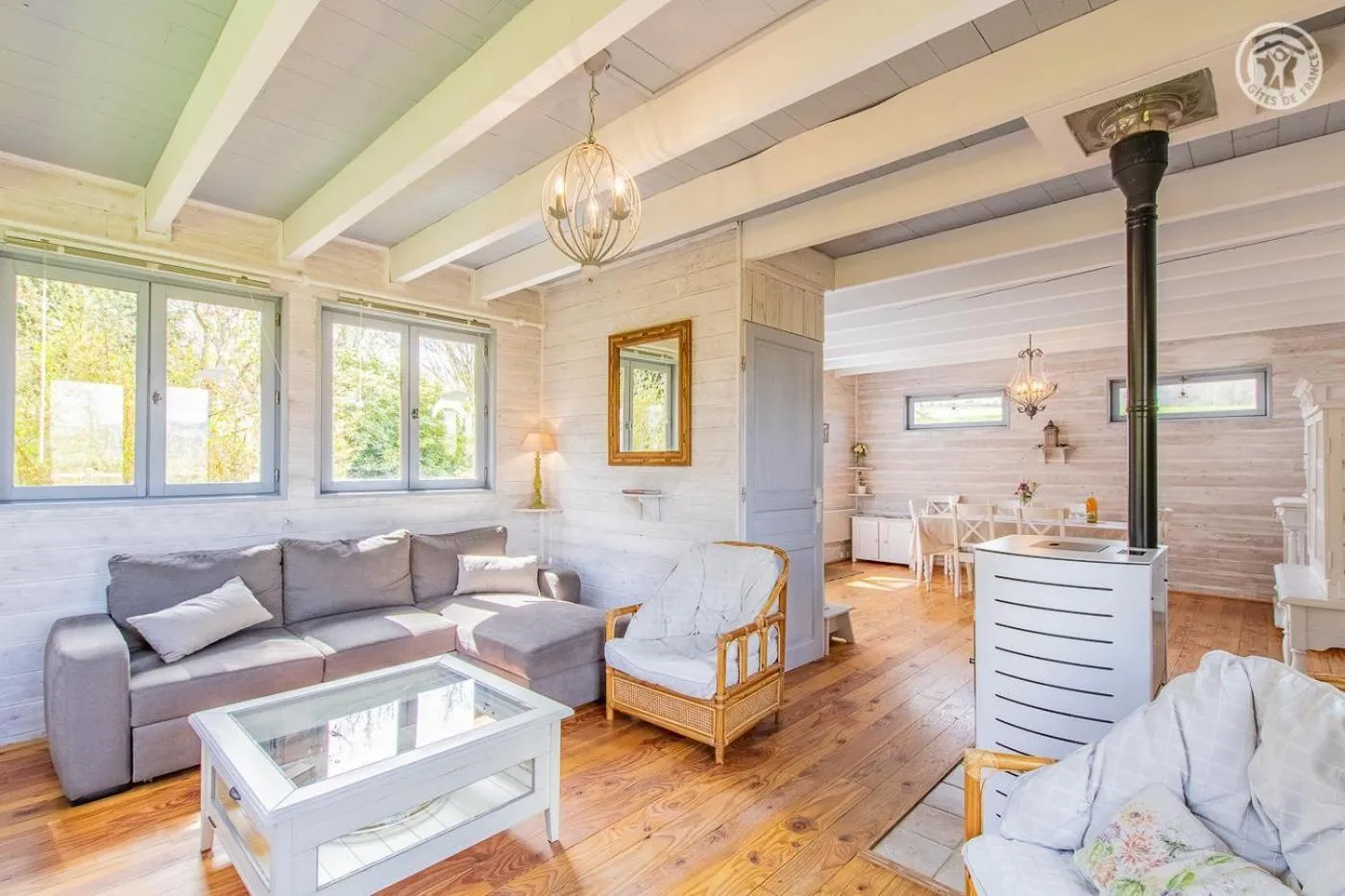 Living room in Gîte de la Colombière