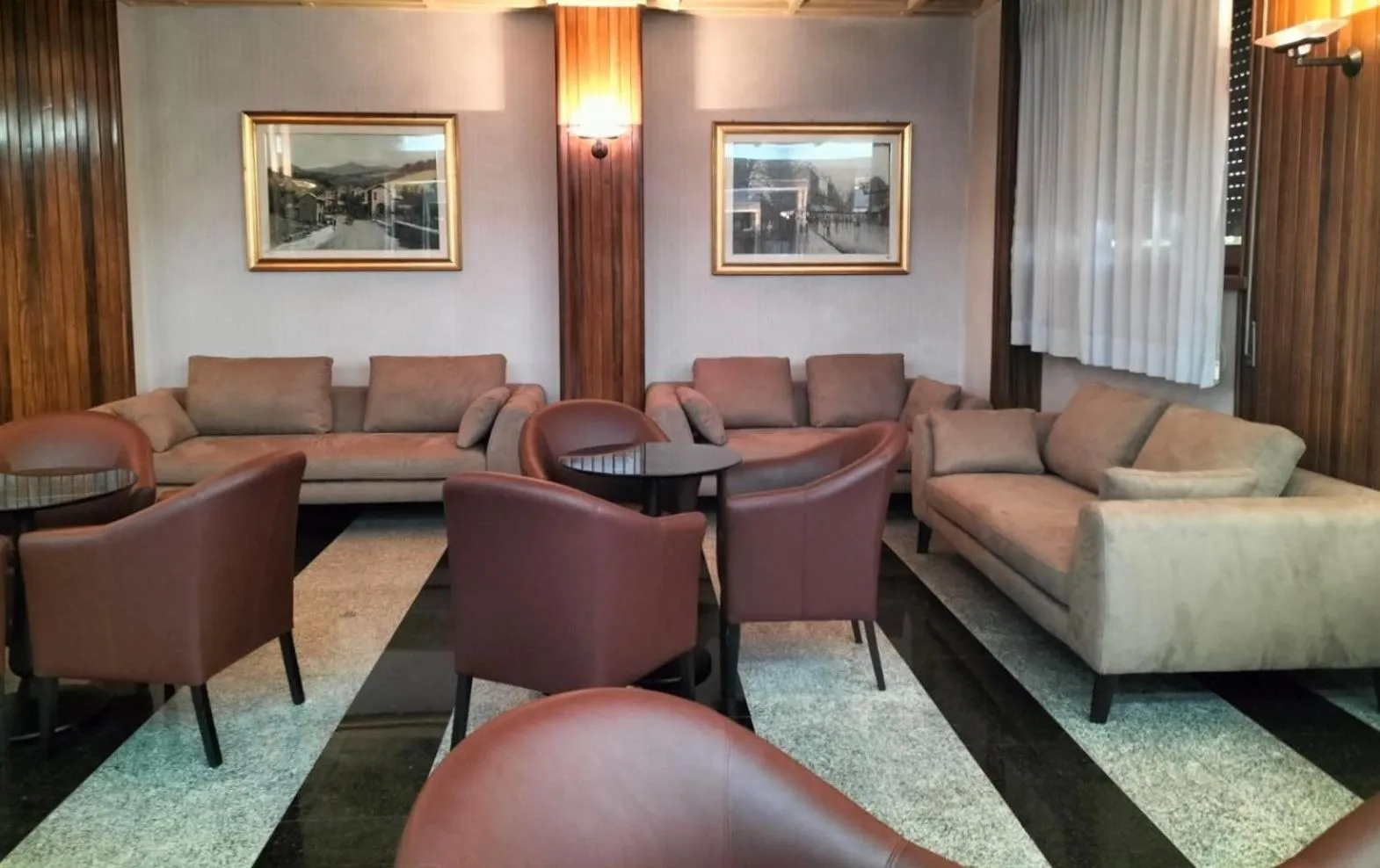 Living room in Grand Hotel Europa Rivisondoli Centro