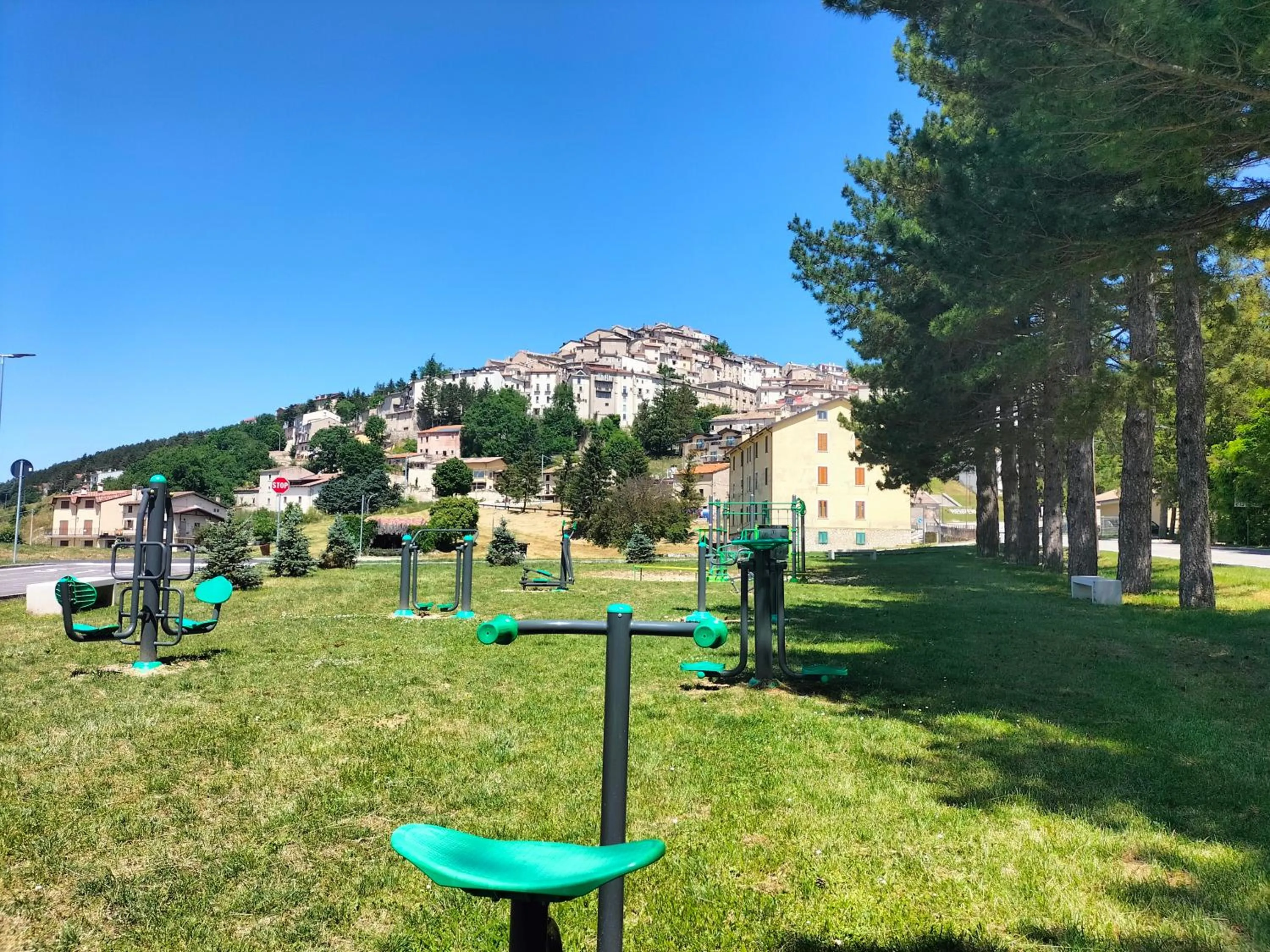 Fitness centre/facilities in Grand Hotel Europa Rivisondoli Centro