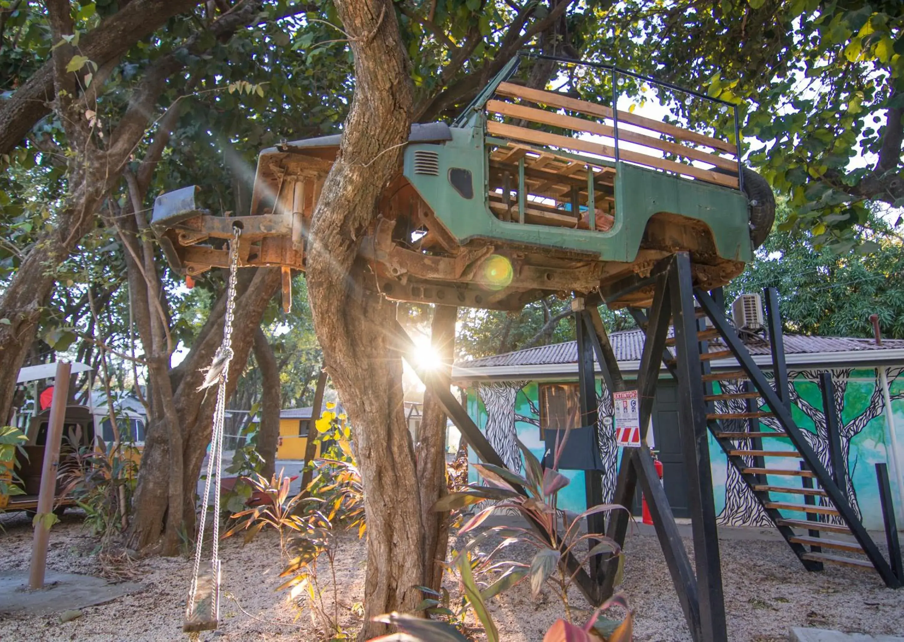 Patio in Selina Tamarindo Patio in Selina Tamarindo