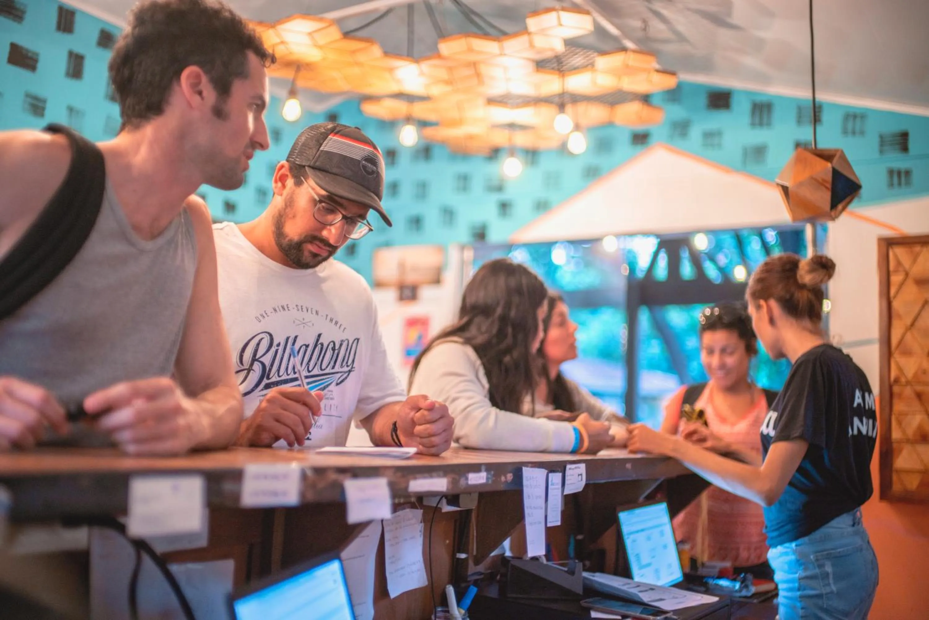 Lobby or reception in Selina Tamarindo