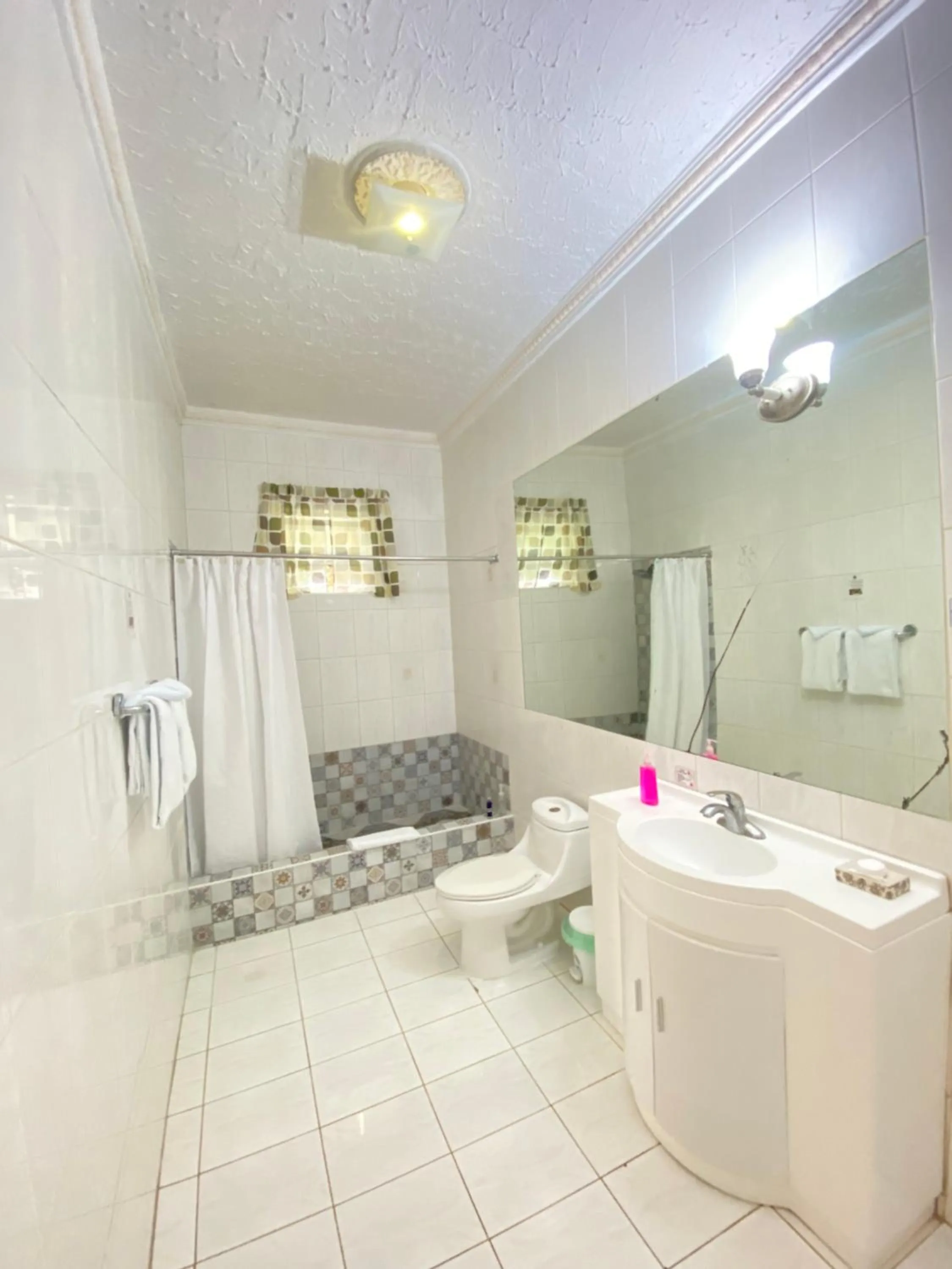 Shower in All Nations Guest House