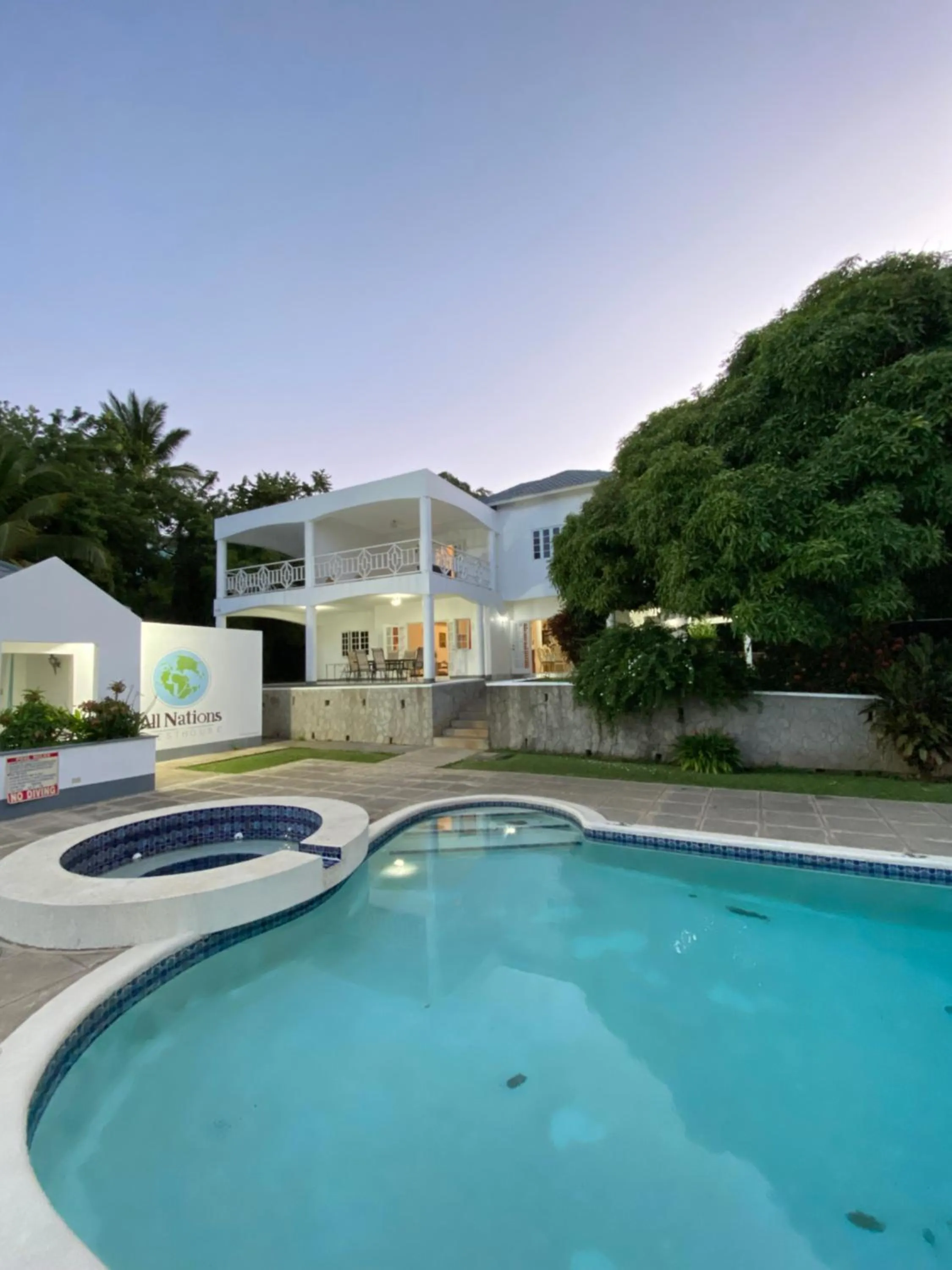 Property building in All Nations Guest House