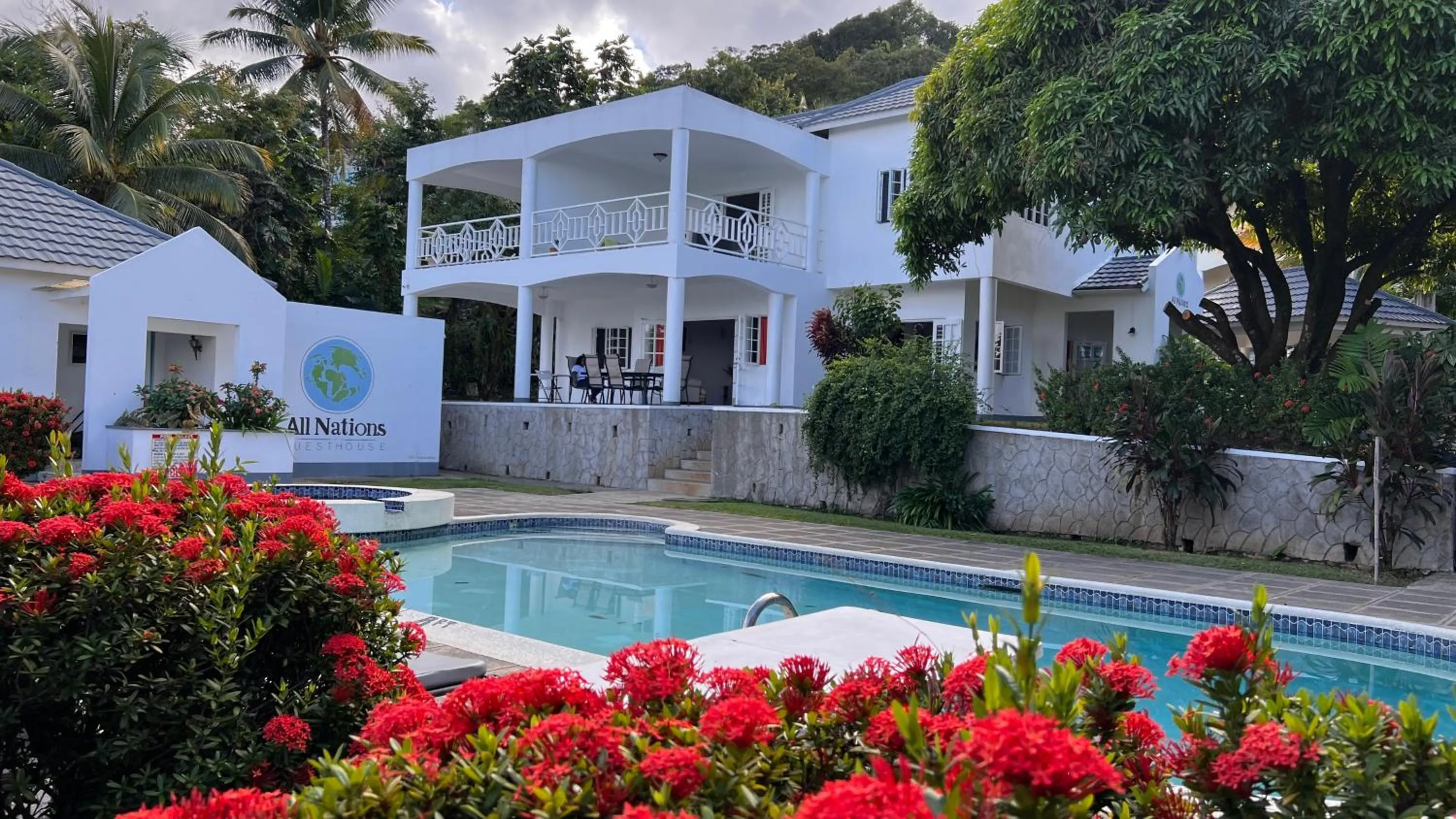 Property building in All Nations Guest House