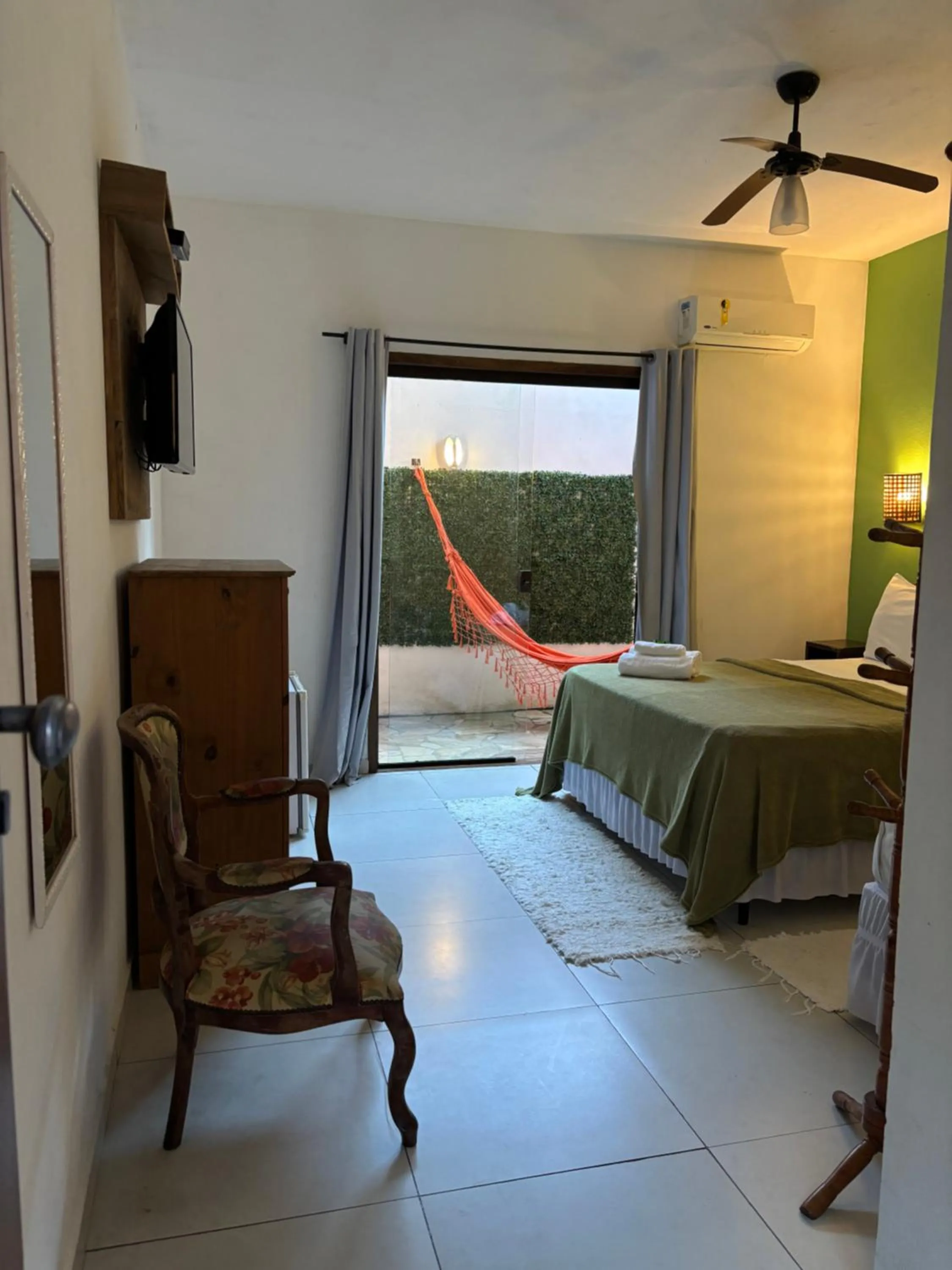 Bed in Pousada Parque da Mata